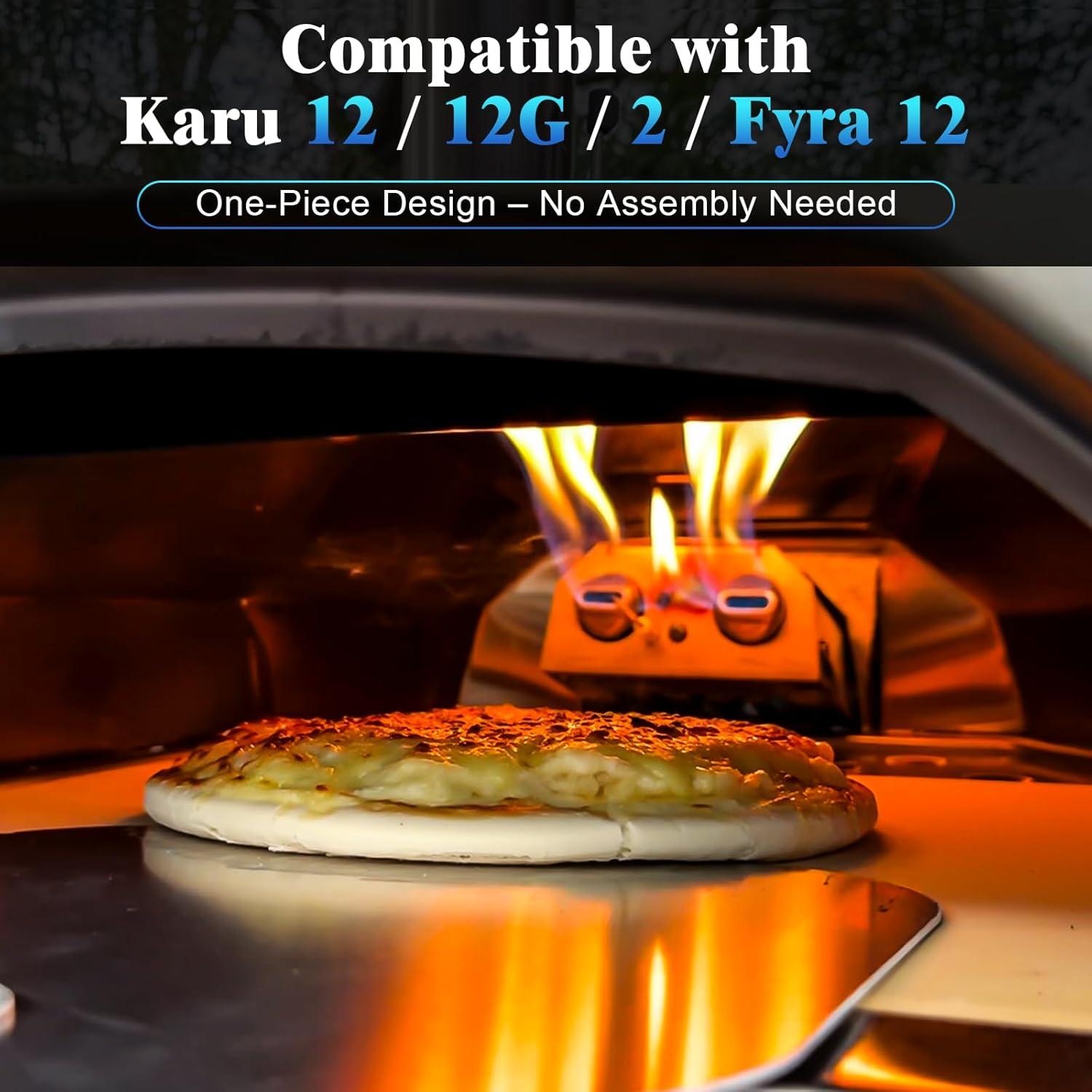 Quemador de Gas Uniflasy para Horno de Pizza Ooni Karu 12