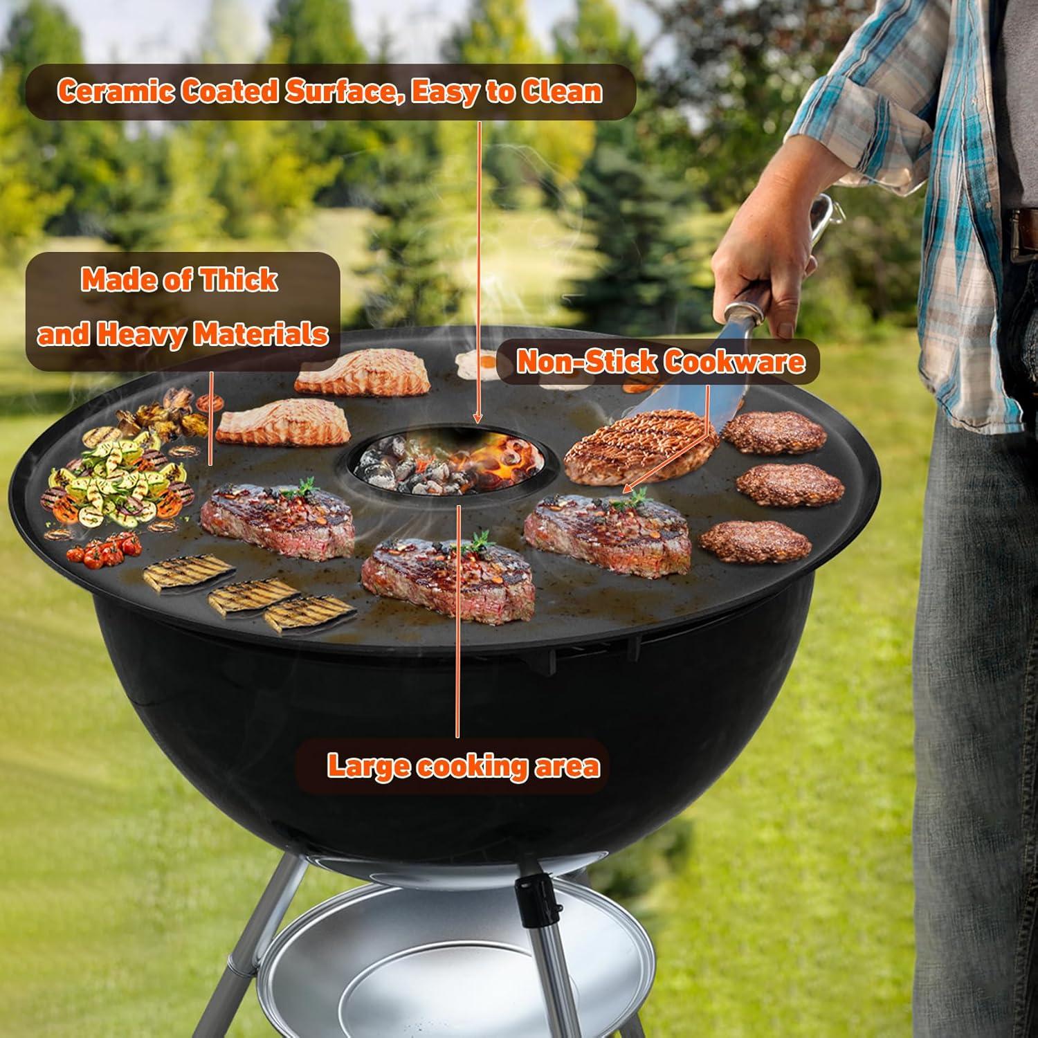 Plancha de Cocina BBQ Skyflame 65cm Cerámica para Parrilla