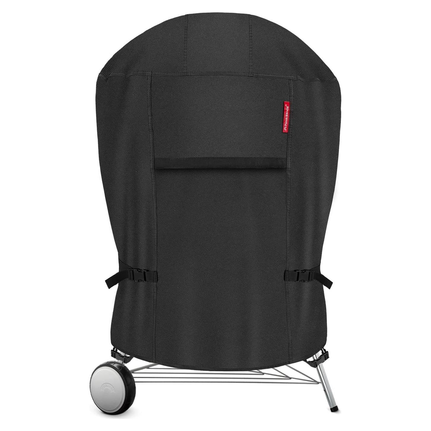 Cubierta de Parrilla de Carbón Porch Shield 68.6 cm Negra