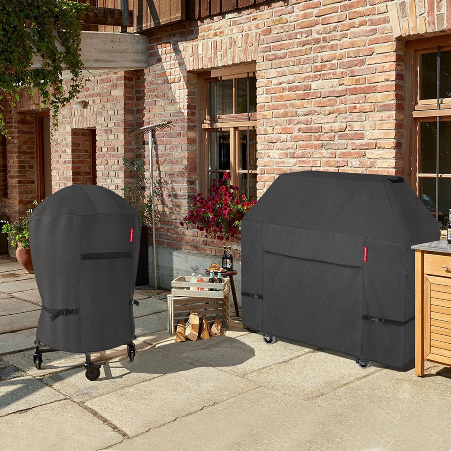 Cubierta de Parrilla de Carbón Porch Shield 68.6 cm Negra