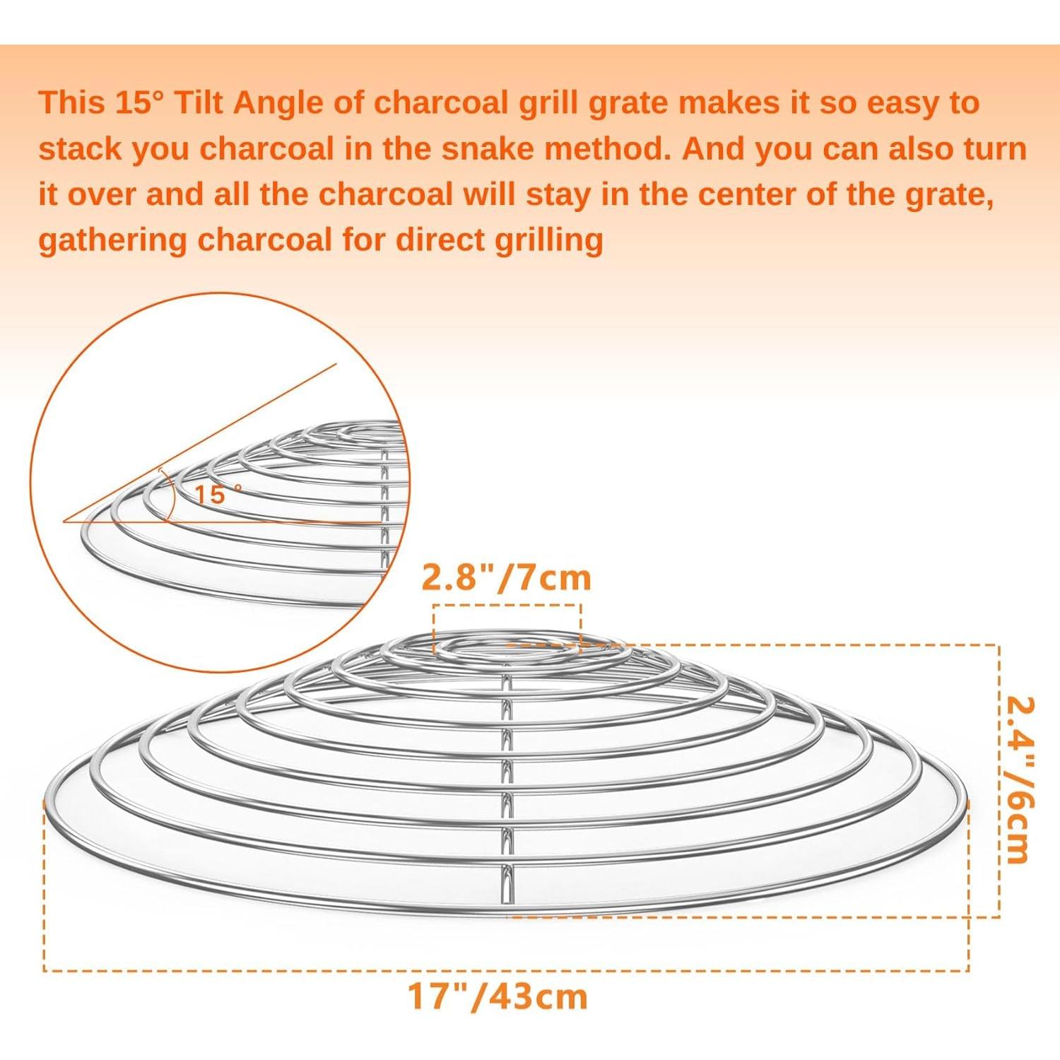 Reja de Carbón Onlyfire para Parrillas Weber 22" (55.88 cm)