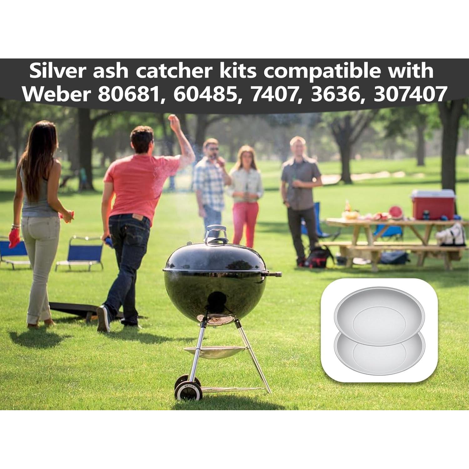 Plato Recolector de Cenizas Weber 34.3 cm Aluminio 80681