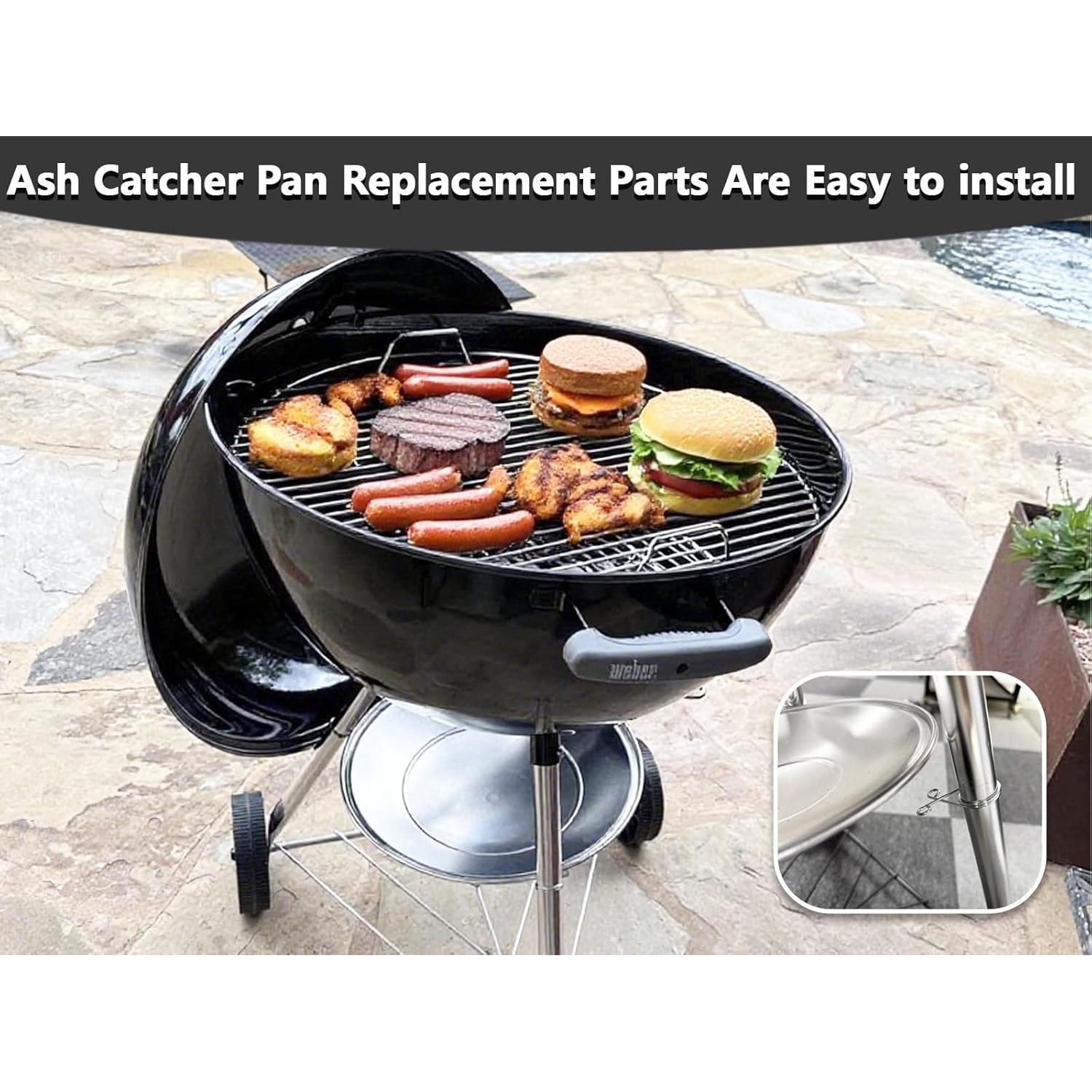 Plato Recolector de Cenizas Weber 34.3 cm Aluminio 80681