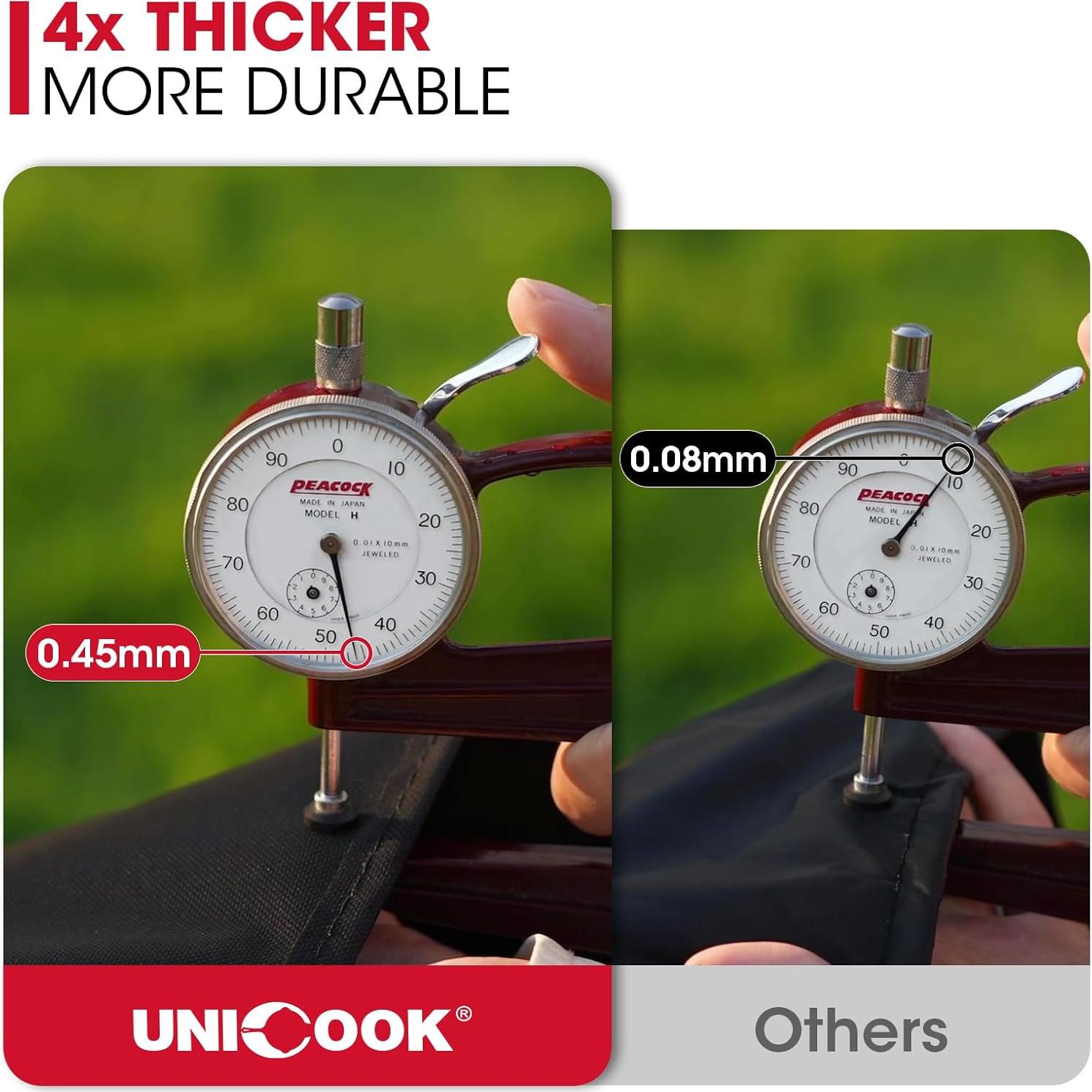 Cubierta Redonda para Parrilla Unicook 70x96 cm Resistente al Agua