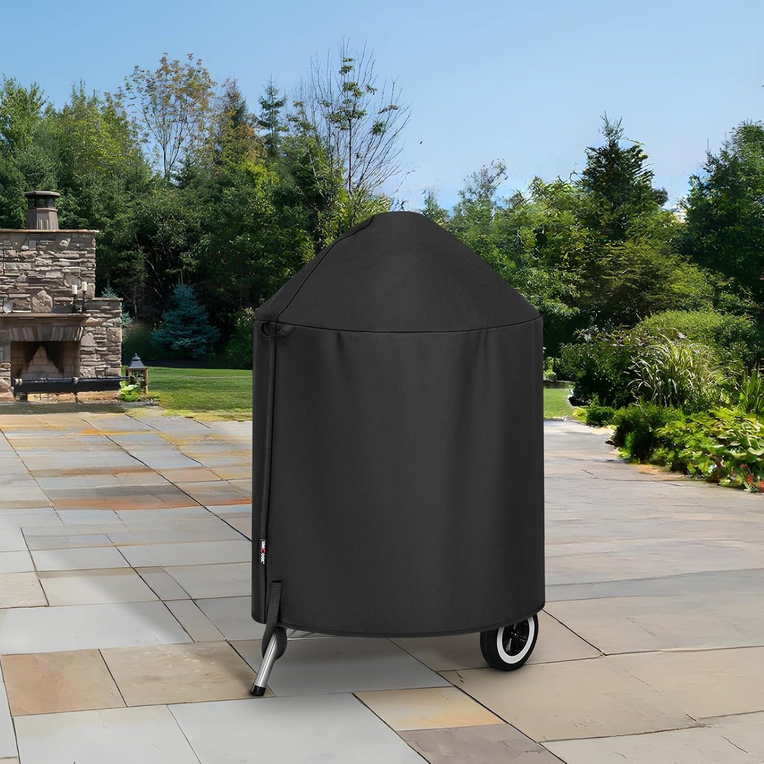 Cubierta Redonda para Parrilla Unicook 70x96 cm Resistente al Agua