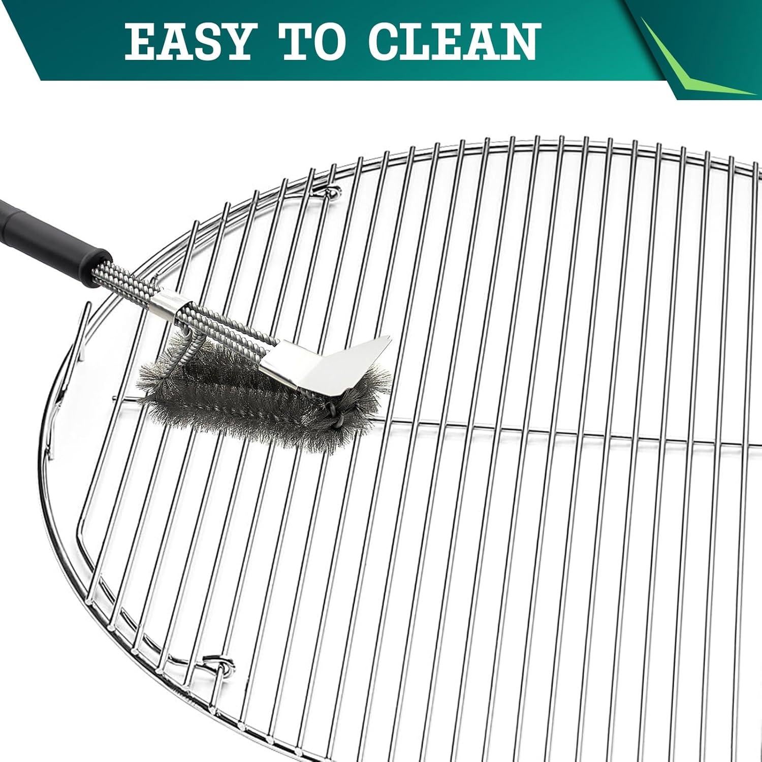 Rejilla Plegable de Acero Inoxidable Wanchao para Parrilla Weber 54.6 cm