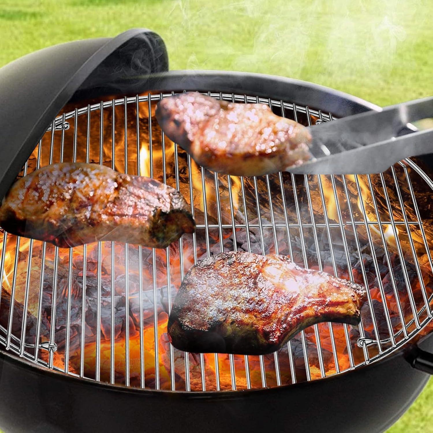 Rejilla Plegable de Acero Inoxidable Wanchao para Parrilla Weber 54.6 cm