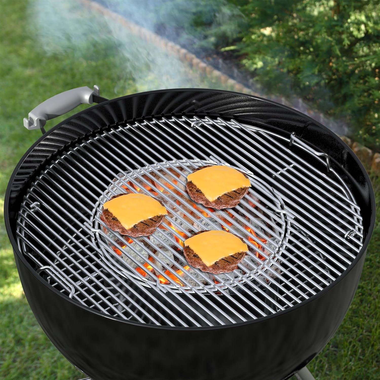 Juego de 2 Soportes de Canasta de Carbón Skyflame 22" y 26"