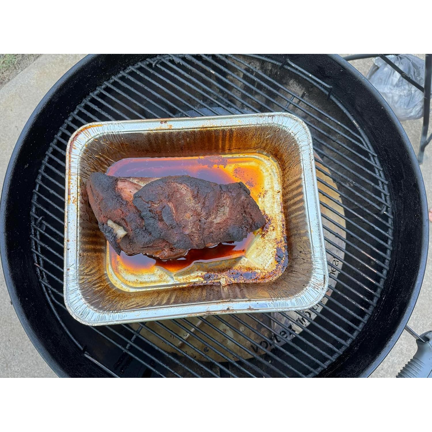 BBQ Vortex Mediano + Baffle de Control de Calor para Weber