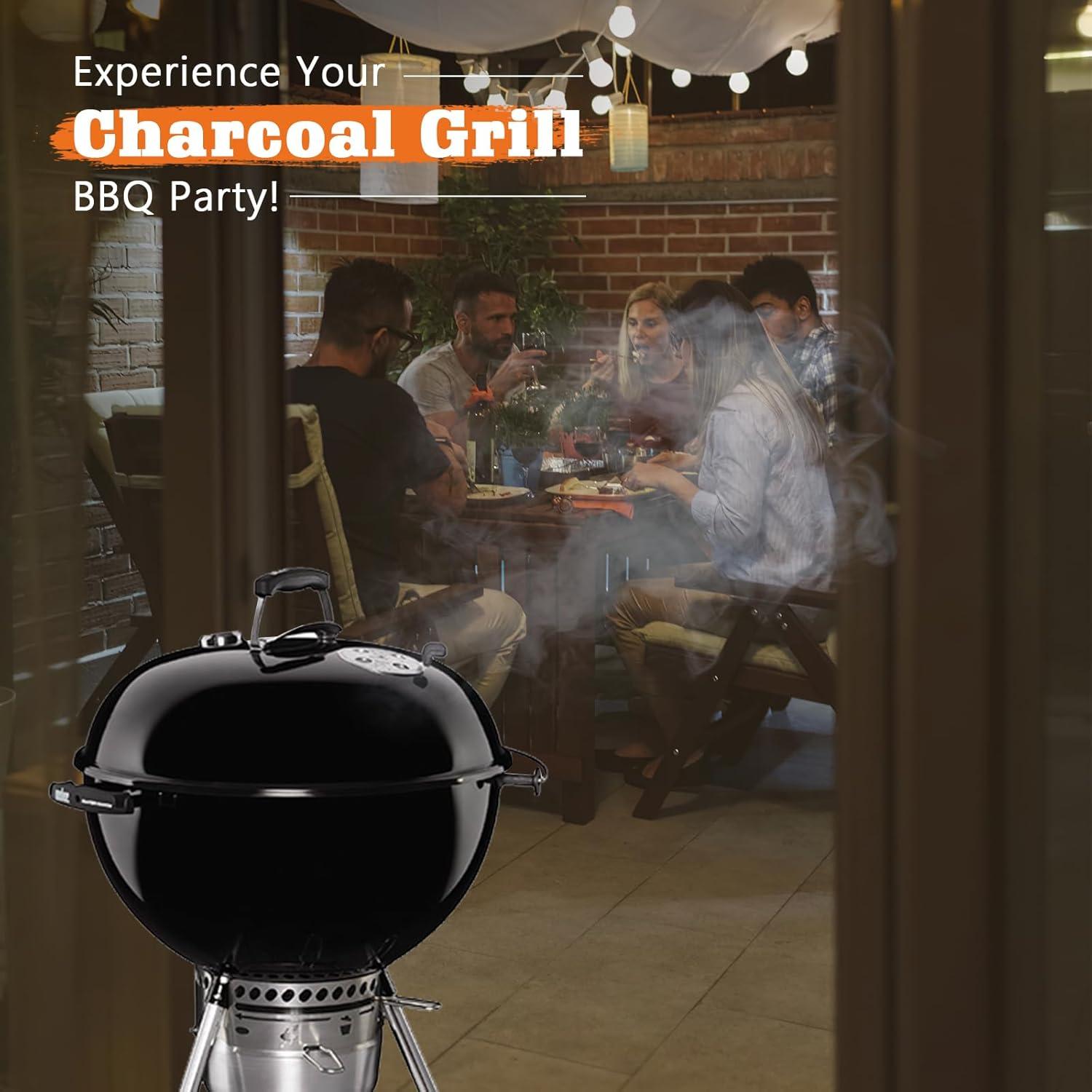 Kit de Limpieza One-Touch Weber 18.5" Plata - YAOAWE