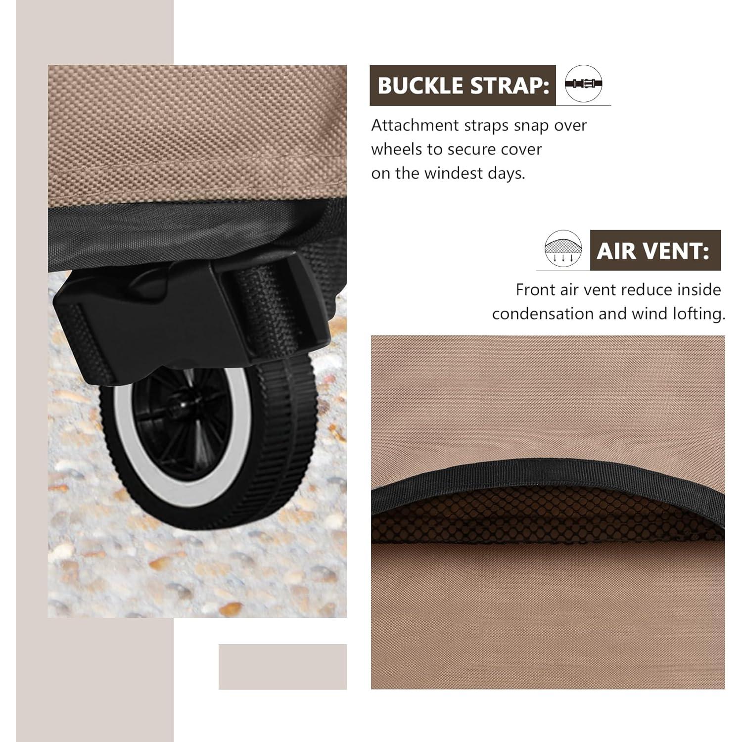 Funda de Parrilla Redonda Impermeable ULTCOVER 71cm x 89cm