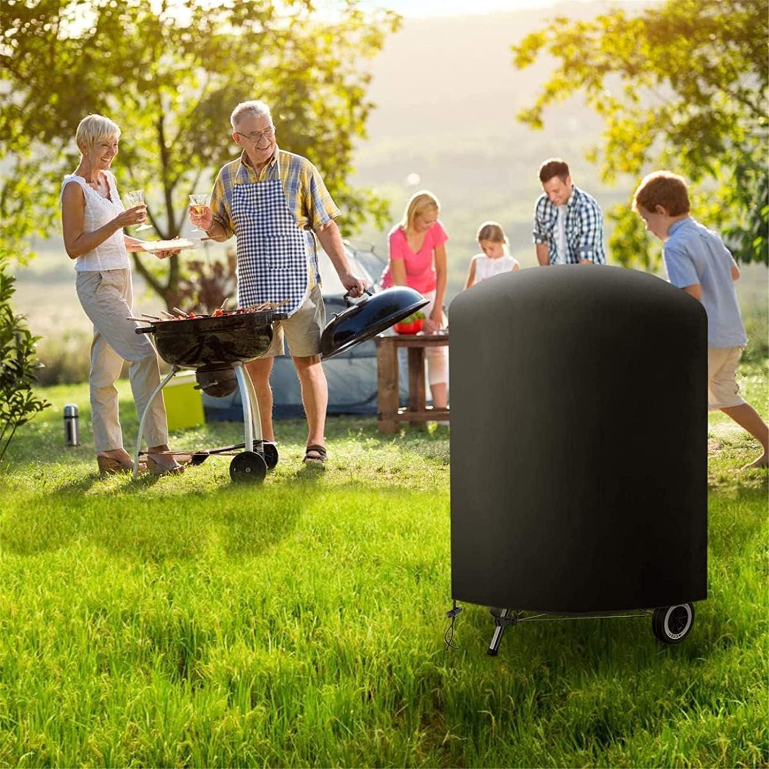 Cubierta de Parrilla Redonda TwoPone Impermeable 61 cm x 71 cm