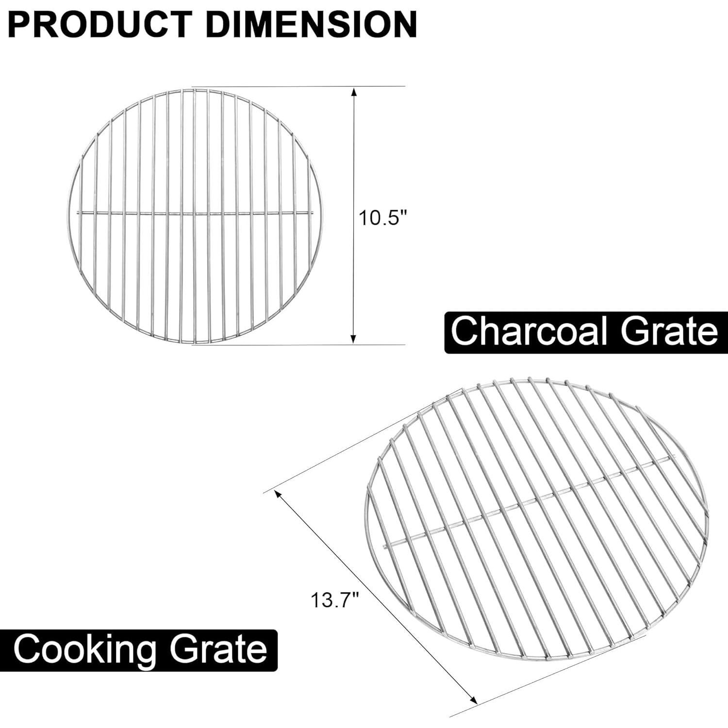 Kit de Accesorios para Parrilla Weber 14" Smokey Joe 7431 7439