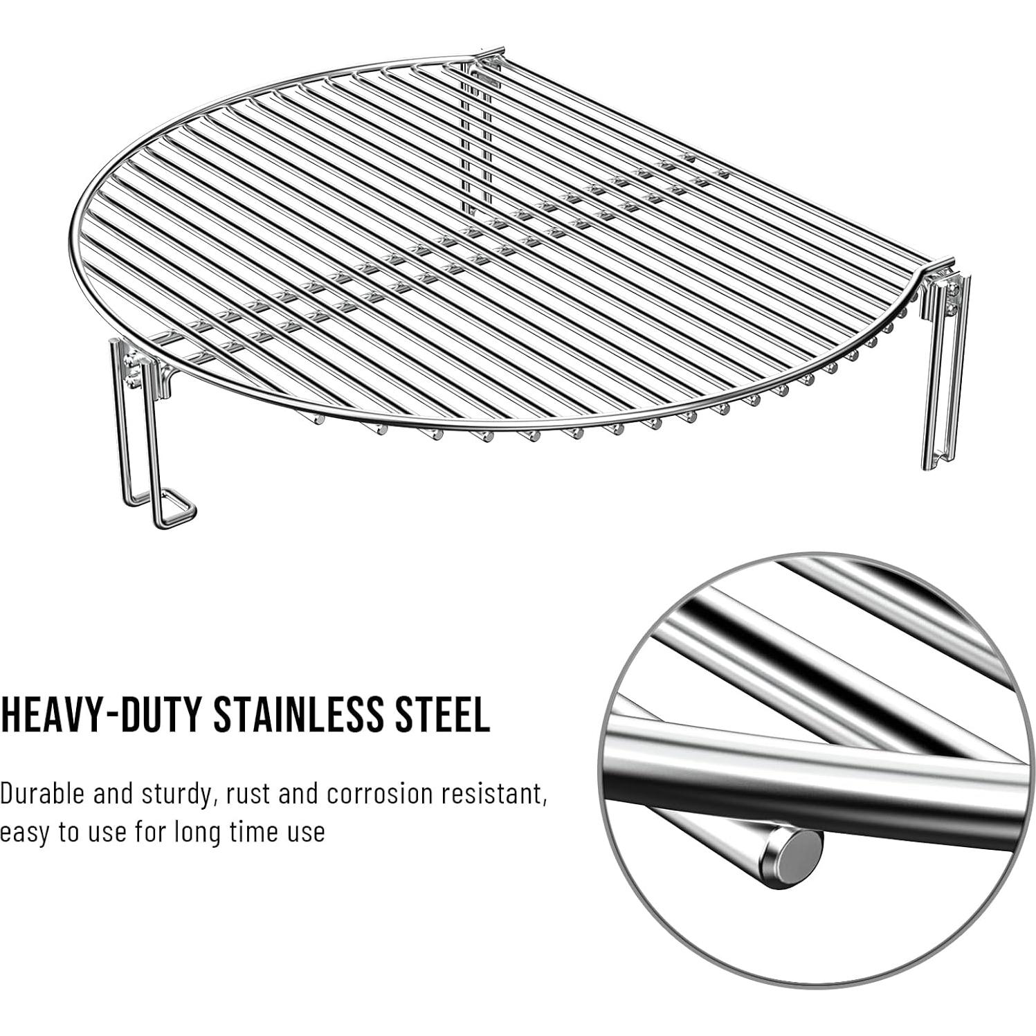 Expansor de Parrilla de Acero Inoxidable Charkettle 39.6x33.5cm