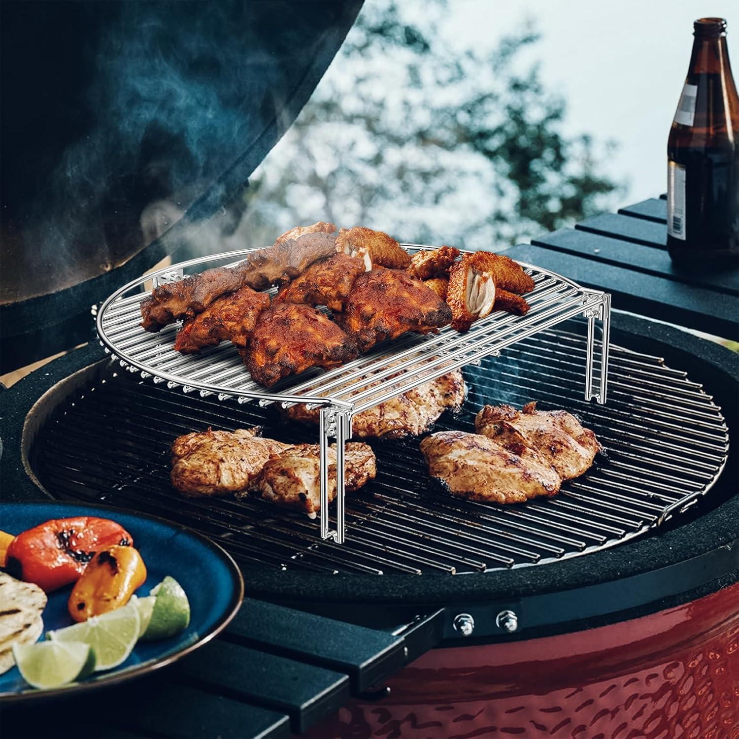 Expansor de Parrilla de Acero Inoxidable Charkettle 39.6x33.5cm