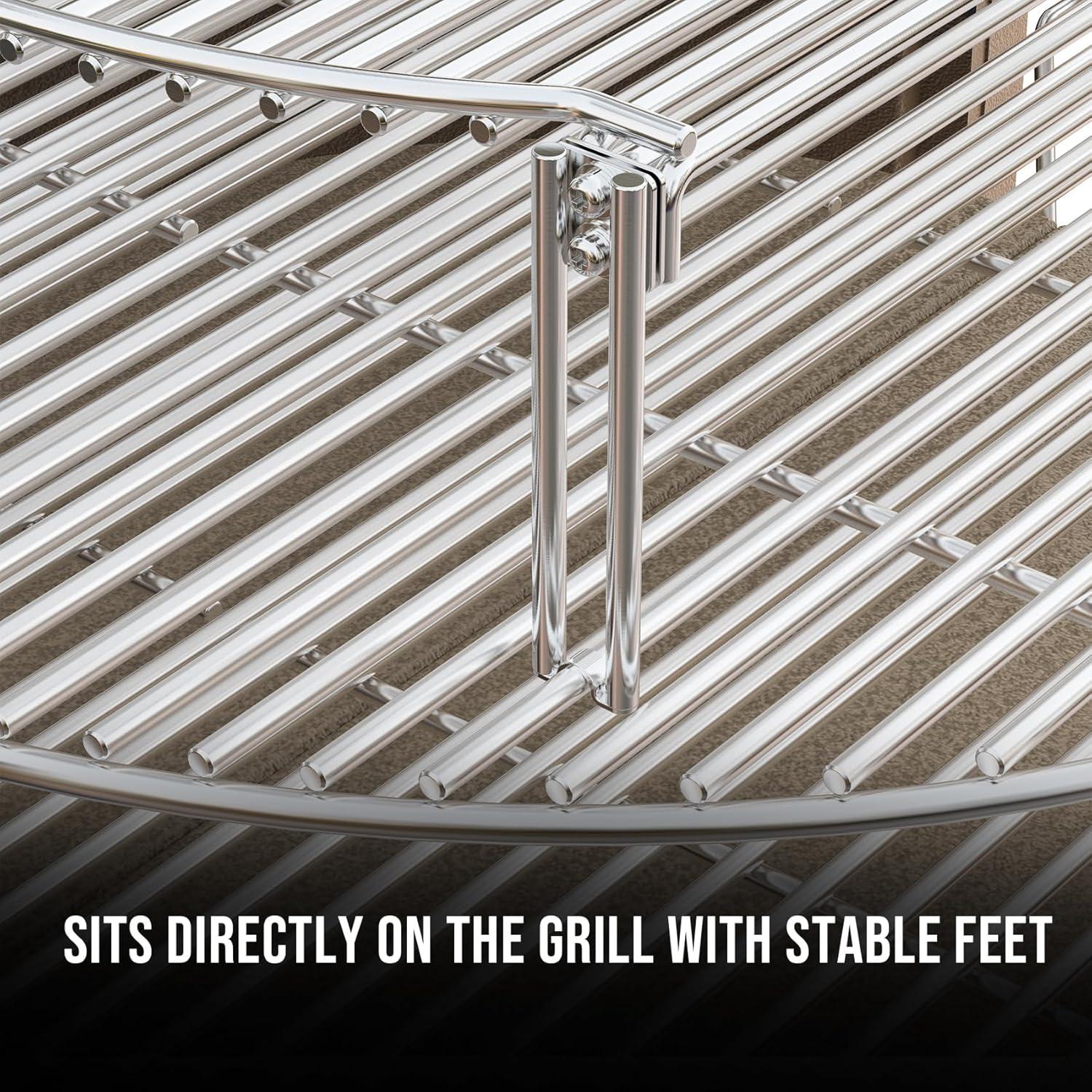 Expansor de Parrilla de Acero Inoxidable Charkettle 39.6x33.5cm