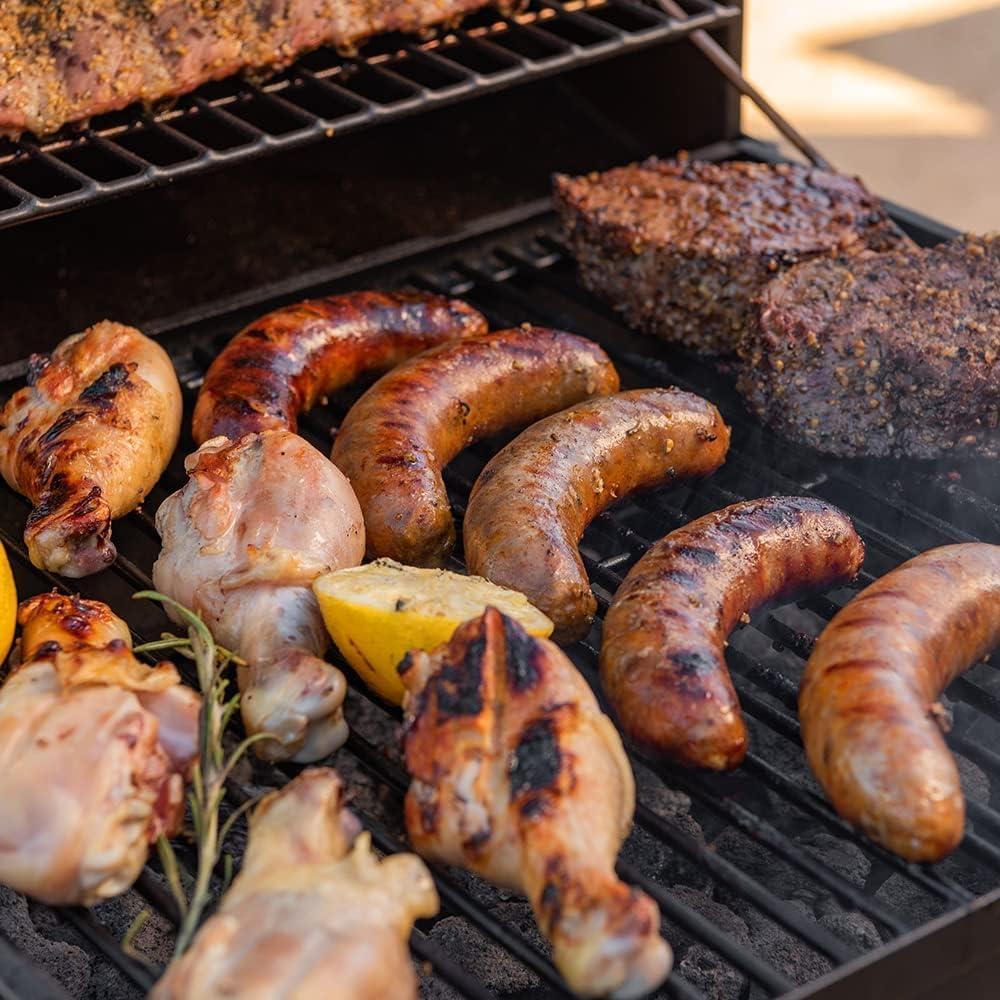 Parrilla de Carbón Kendane CA-30 con Estante Lateral 322.6 cm²