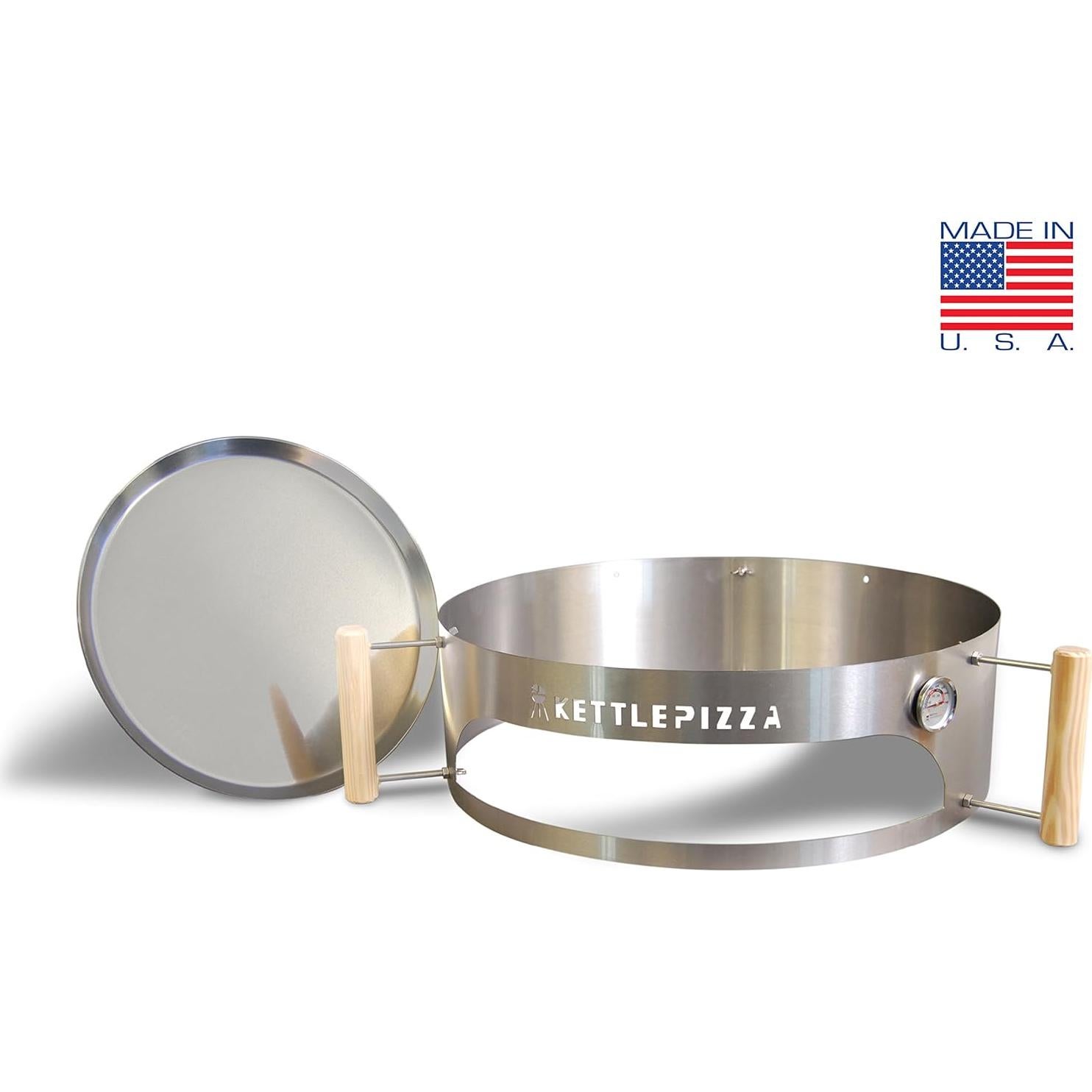 KettlePizza Básico 22.5 - Kit horno para parrillas de carbón