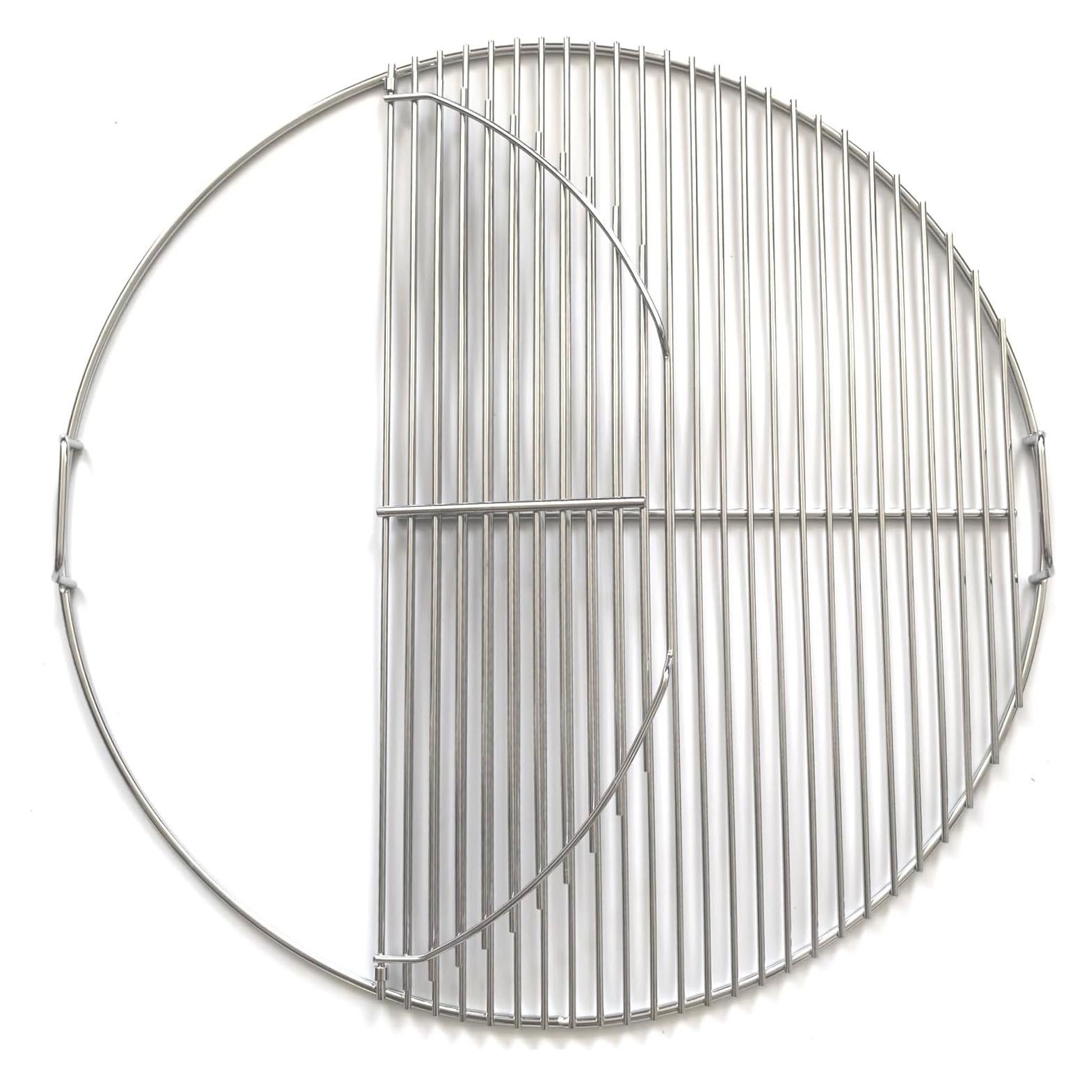 Rejilla de Parrilla GRILLJOB 22" Acero Inoxidable 304 Bisagra