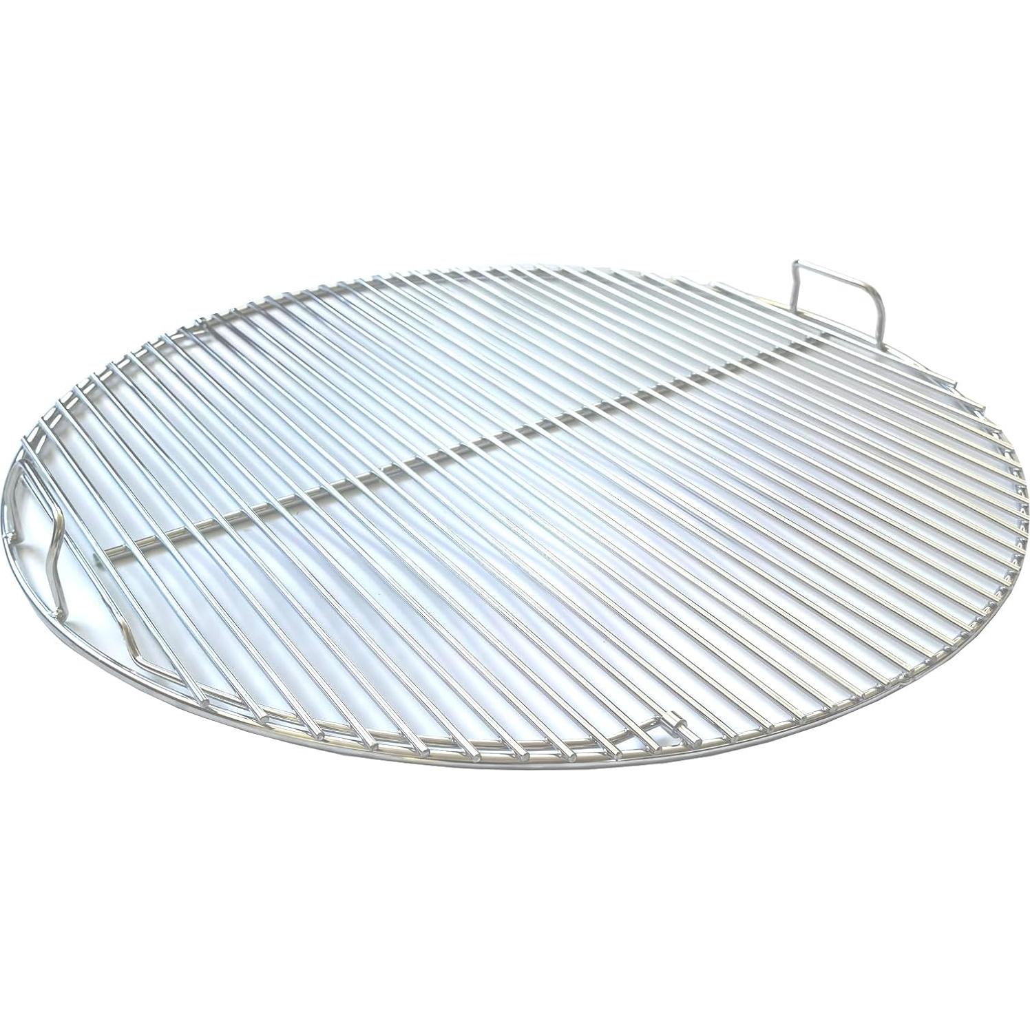 Rejilla de Parrilla GRILLJOB 22" Acero Inoxidable 304 Bisagra