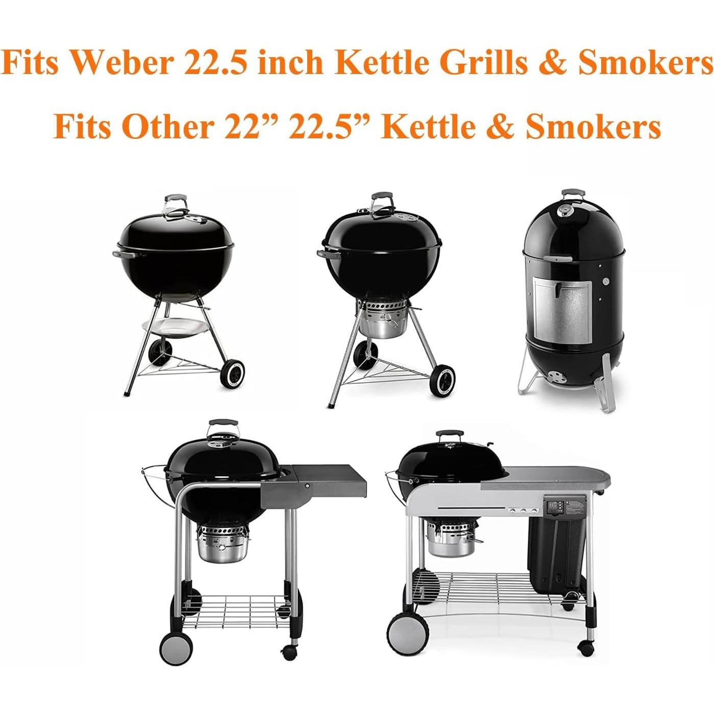 Rejilla de Parrilla GRILLJOB 22" Acero Inoxidable 304 Bisagra