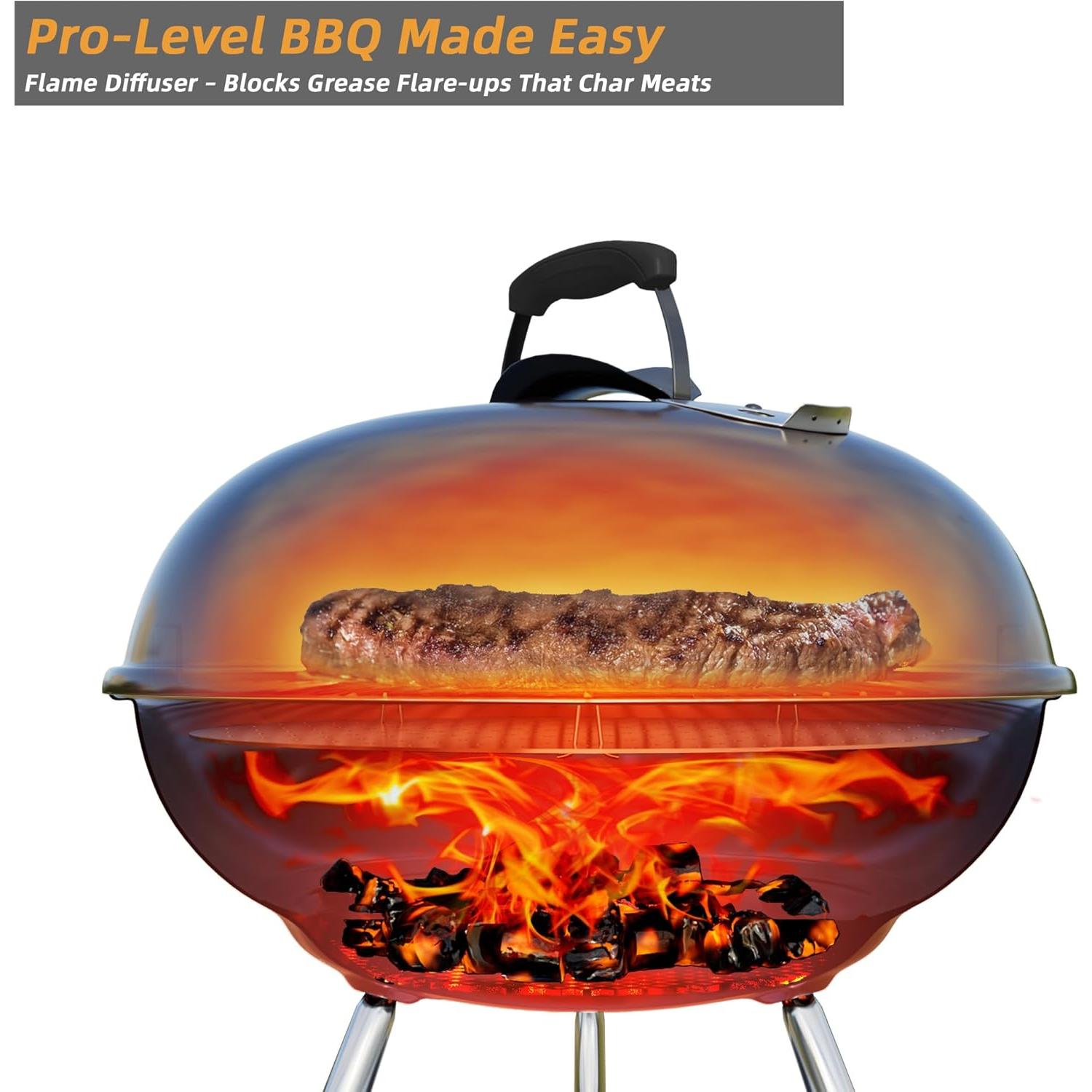 Rejilla de Reemplazo Benzoyl para Parrilla 22" Acero Inoxidable