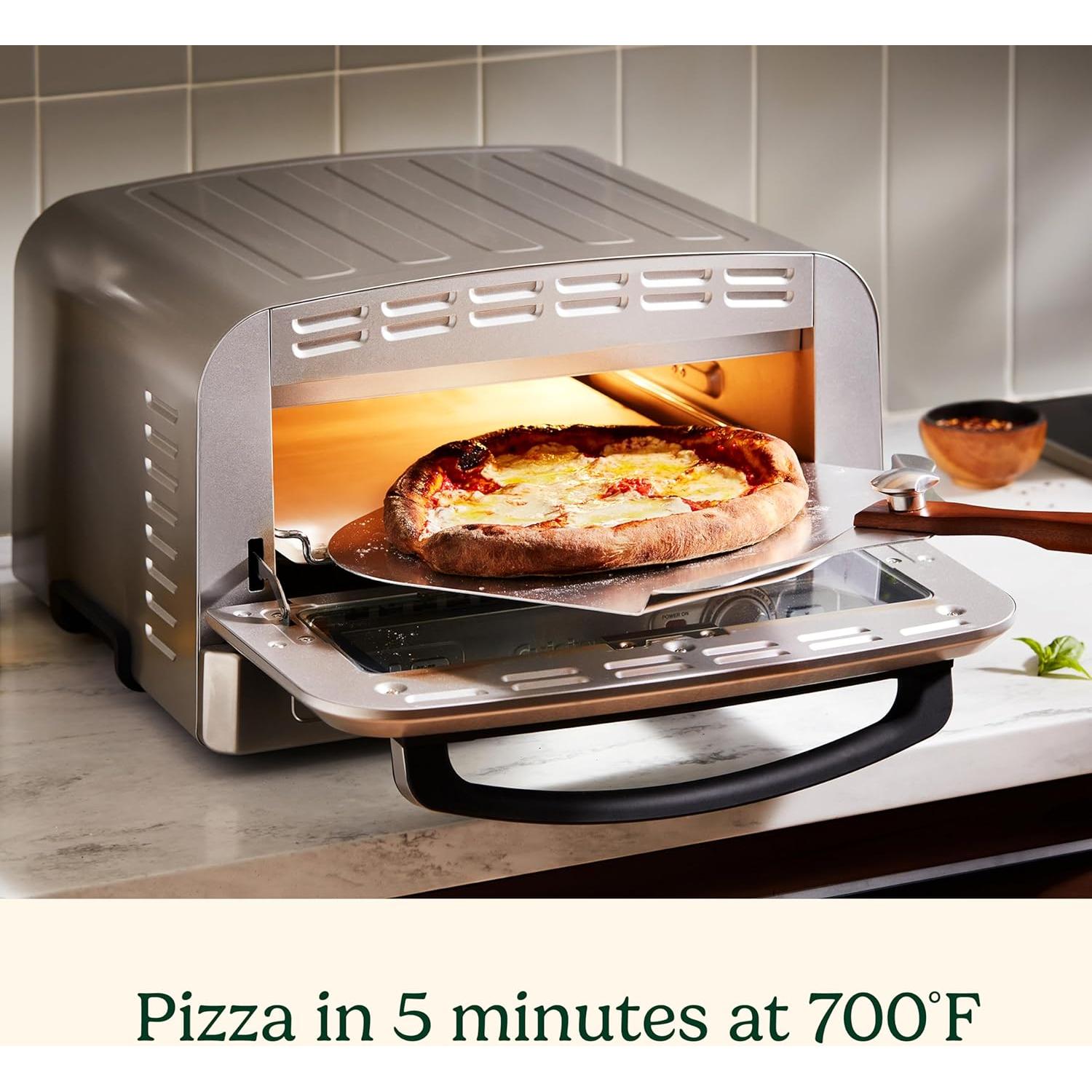 Horno de Pizza Cuisinart CPZ-120 Acero Inoxidable 30 cm