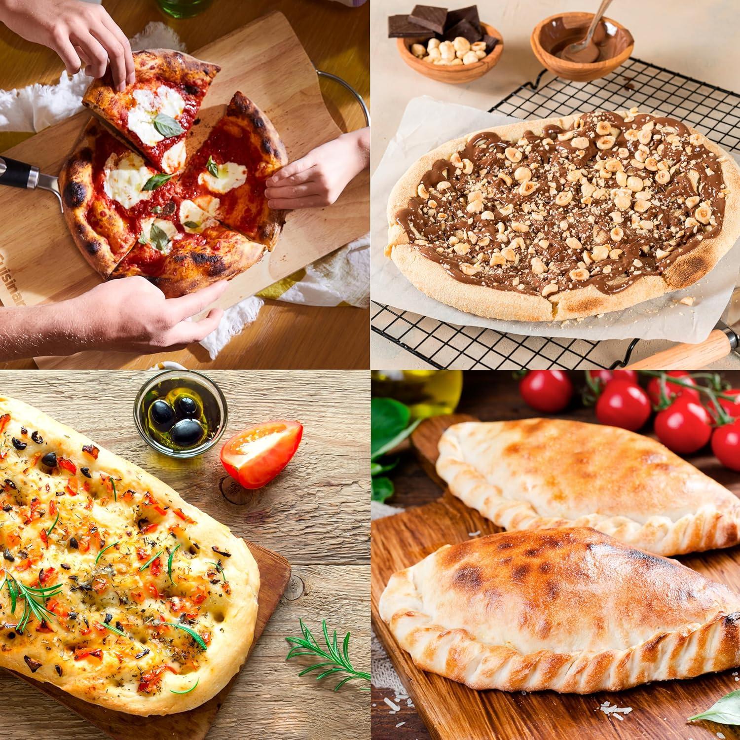 Horno de Pizza Cuisinart CPZ-120 Acero Inoxidable 30 cm