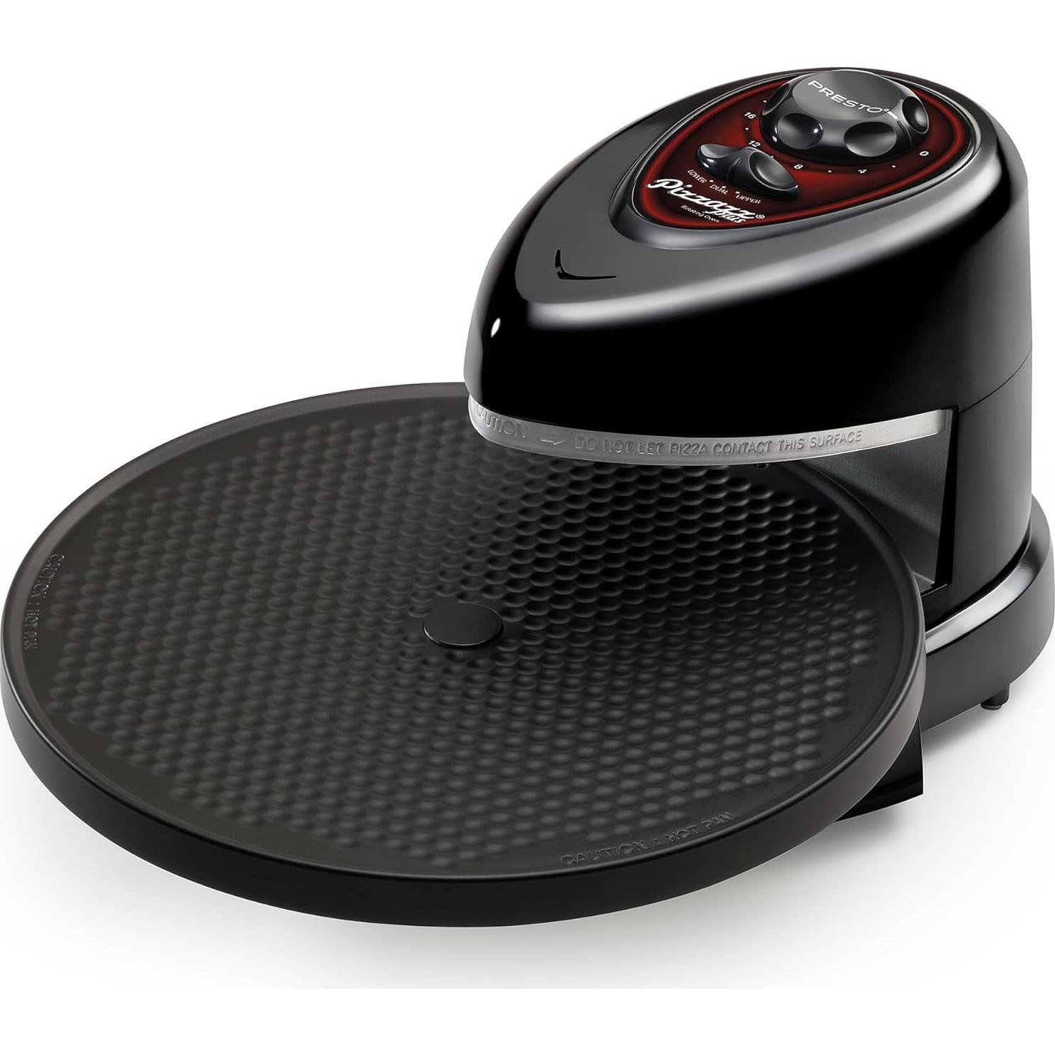 Horno Rotatorio Presto Pizzazz Plus 30cm Negro 1235W