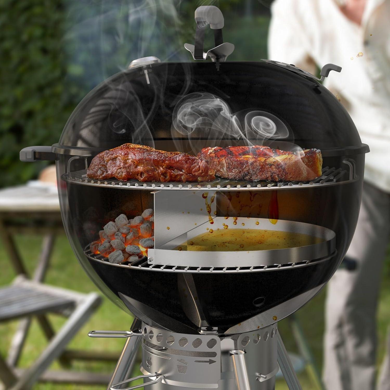 Bandeja de Goteo Desmontable Onlyfire para Parrillas Weber 22"