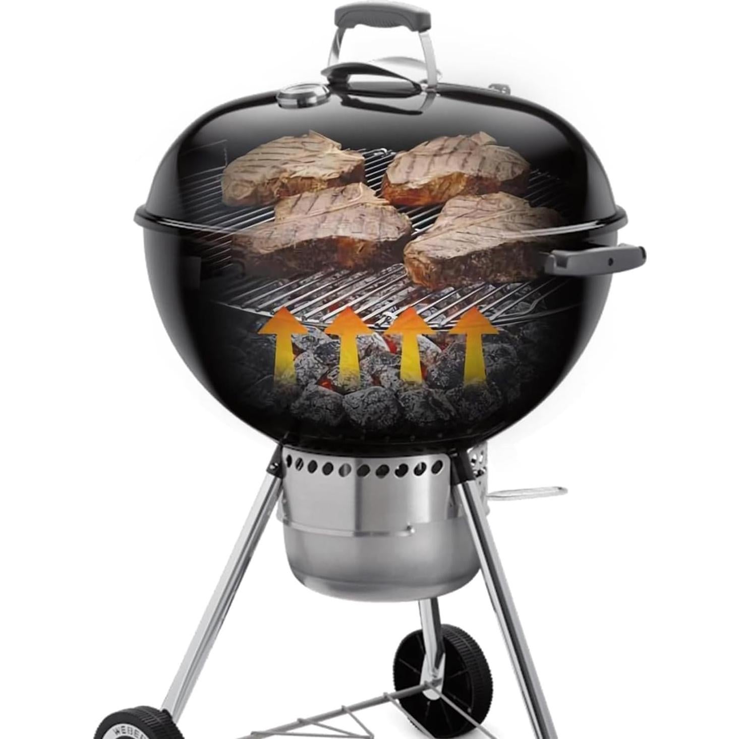 Rejilla Plegable para Parrilla Weber 7436 - 55.88 cm