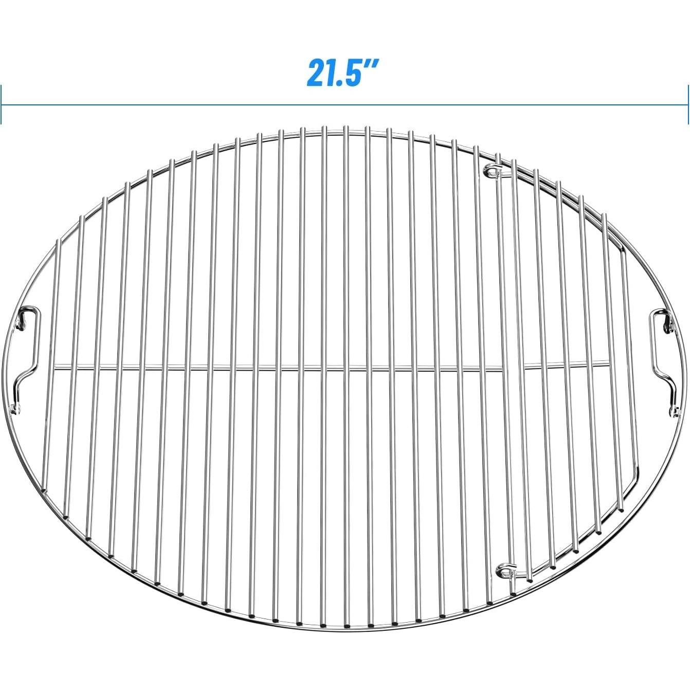 Rejilla de Cocina de Acero Inoxidable Skyflame 54.61 cm con Bisagra