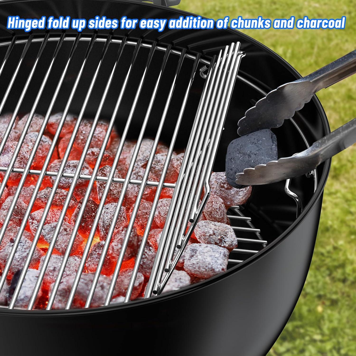 Rejilla de Cocina de Acero Inoxidable Skyflame 54.61 cm con Bisagra