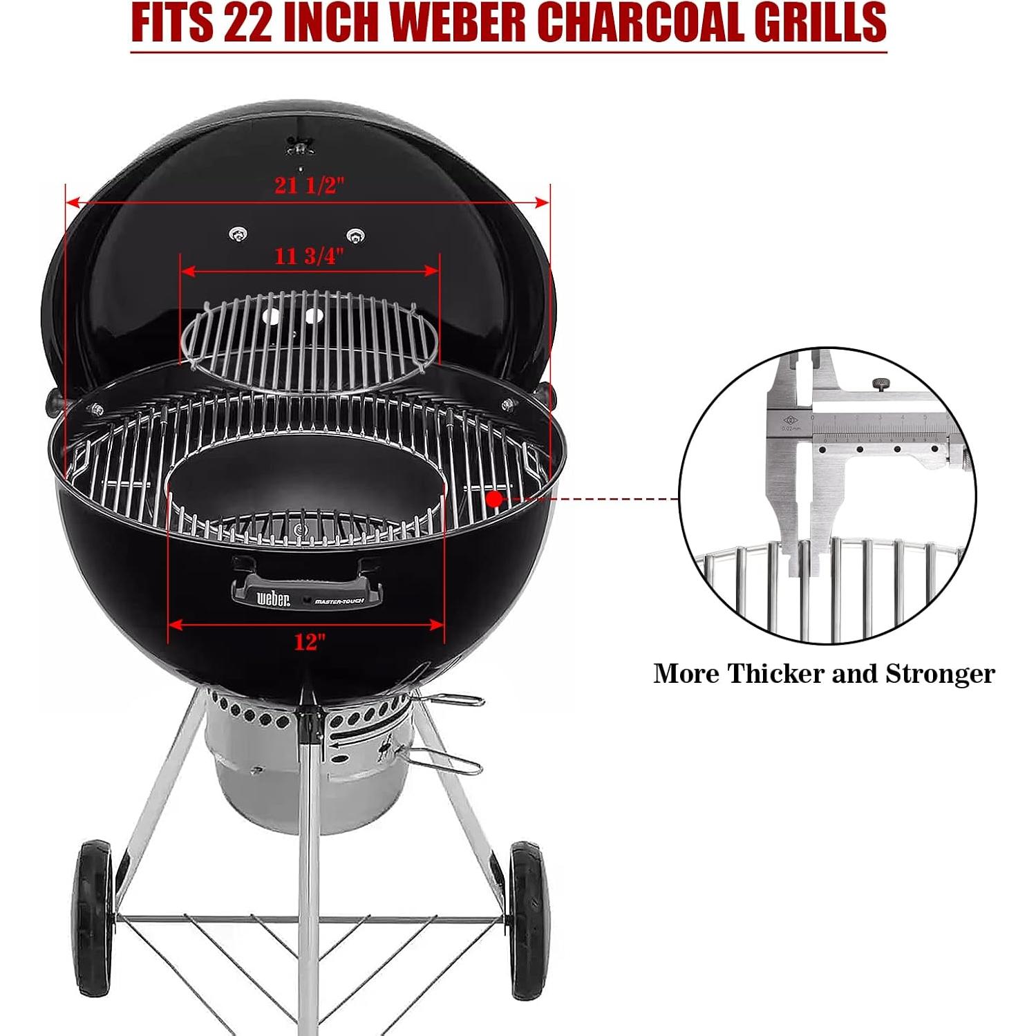 Parrilla de Cocina con Bisagra KAMaster 21.5" Acero Inoxidable