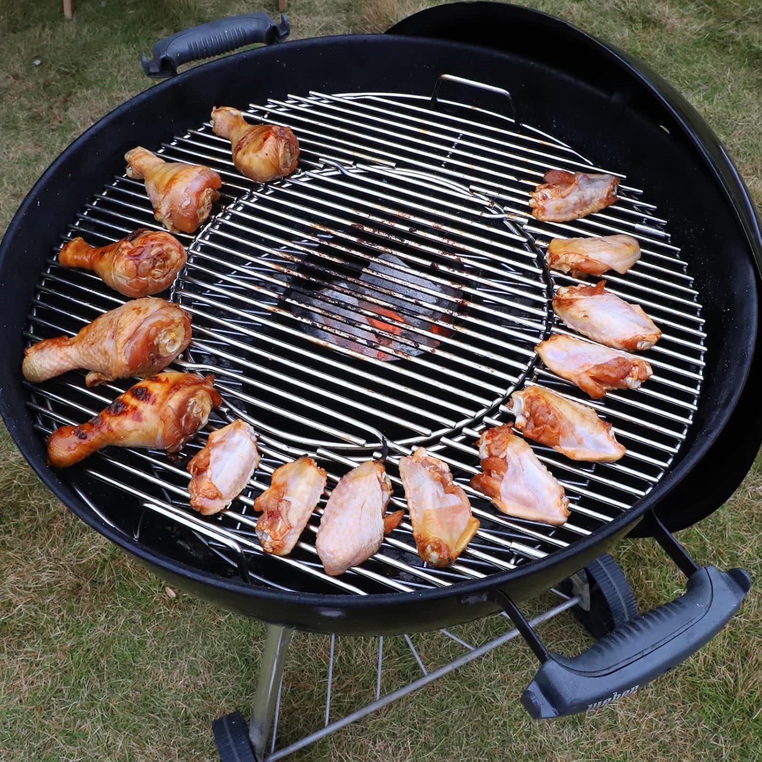 Parrilla de Cocina con Bisagra KAMaster 21.5" Acero Inoxidable