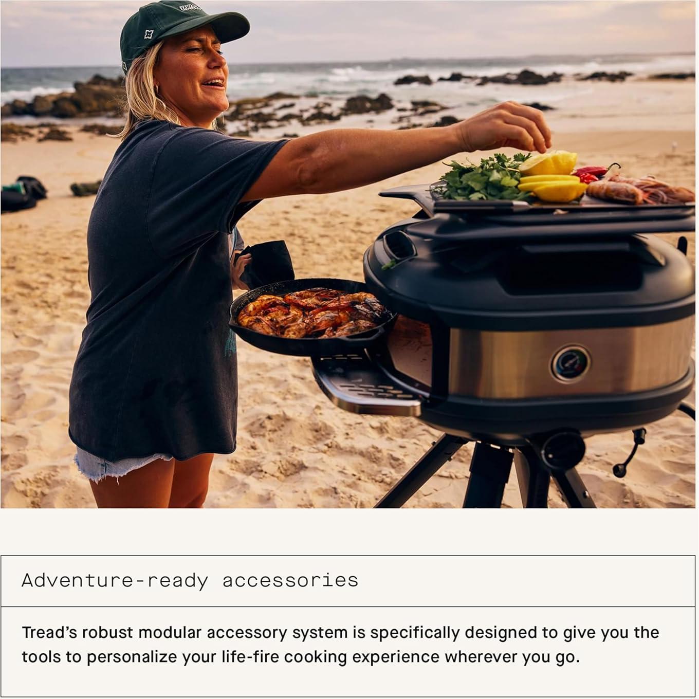 Horno de Pizza Portátil Gozney Tread Gas Propano 30 cm Negro