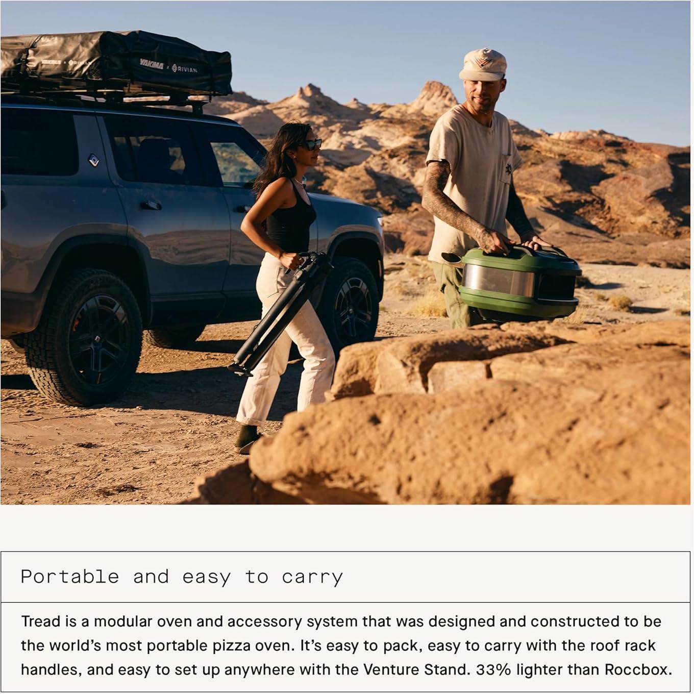 Horno de Pizza Portátil Gozney Tread Gas Propano 30 cm