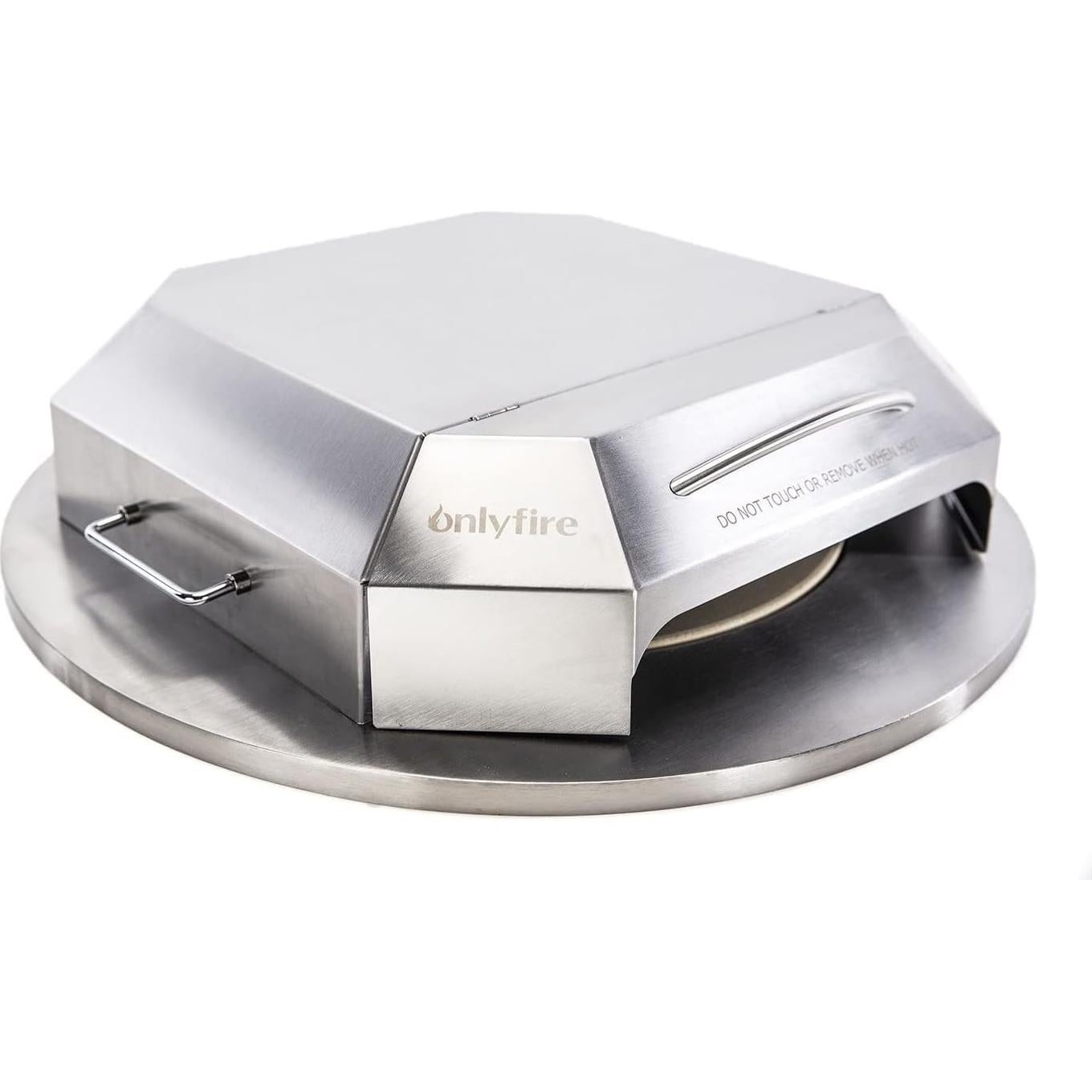 Kit Horno de Pizza Acero Inoxidable Onlyfire 22" Carbón