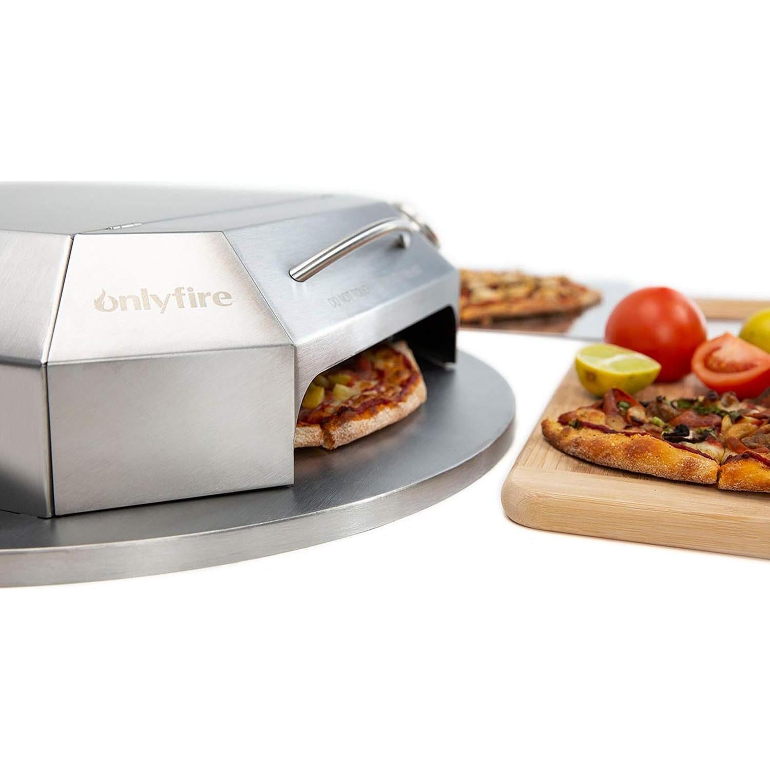 Kit Horno de Pizza Acero Inoxidable Onlyfire 22" Carbón