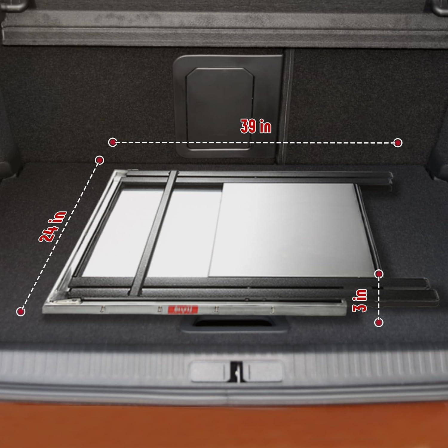 Mesa Plegable de Parrilla Feasto 76.2x60.9cm Acero Inoxidable