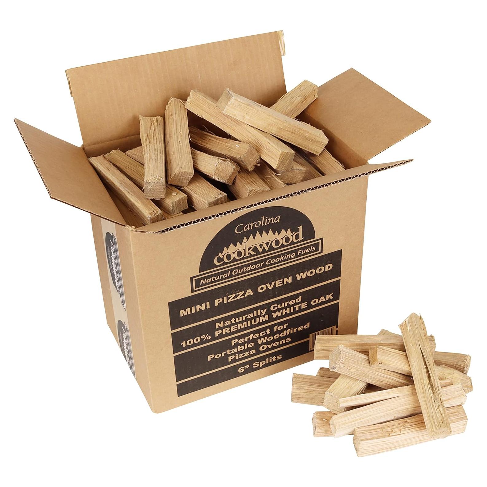 Mini Horno de Pizza Carolina Cookwood 15 cm Madera Roble Blanco