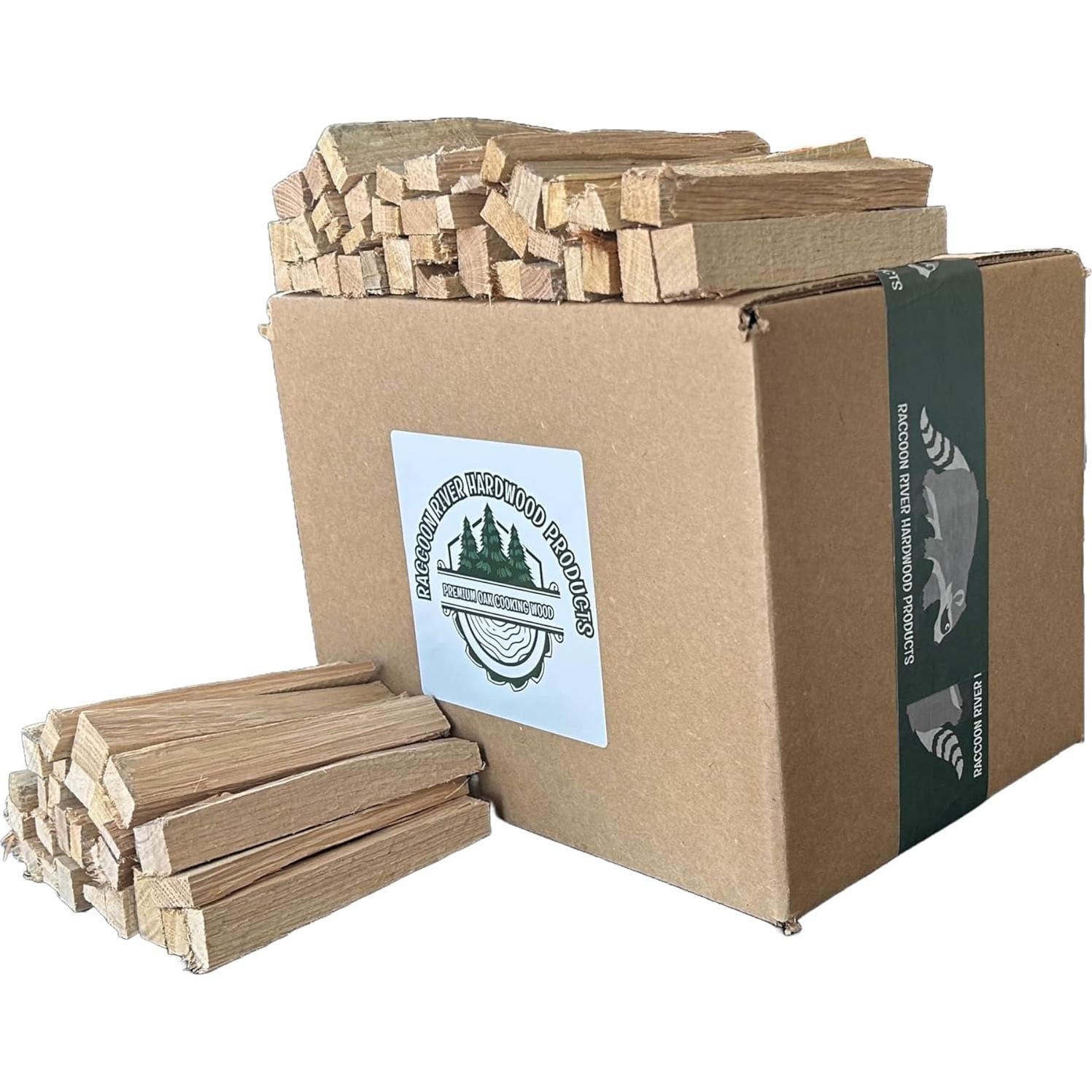 Troncos de Madera de Roble Raccoon River 6" para Pizza