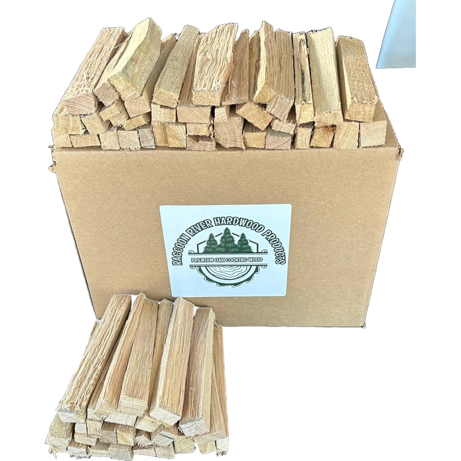 Troncos de Madera de Roble Raccoon River 6" para Pizza