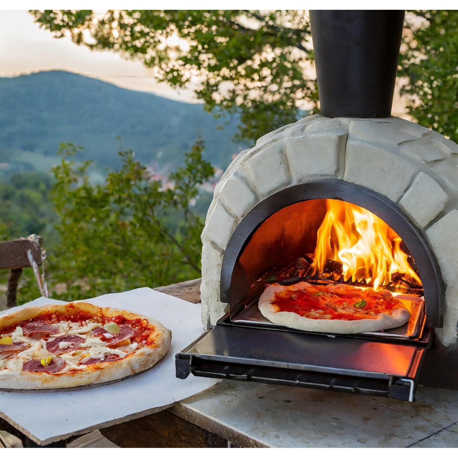 Troncos de Madera de Roble Raccoon River 6" para Pizza