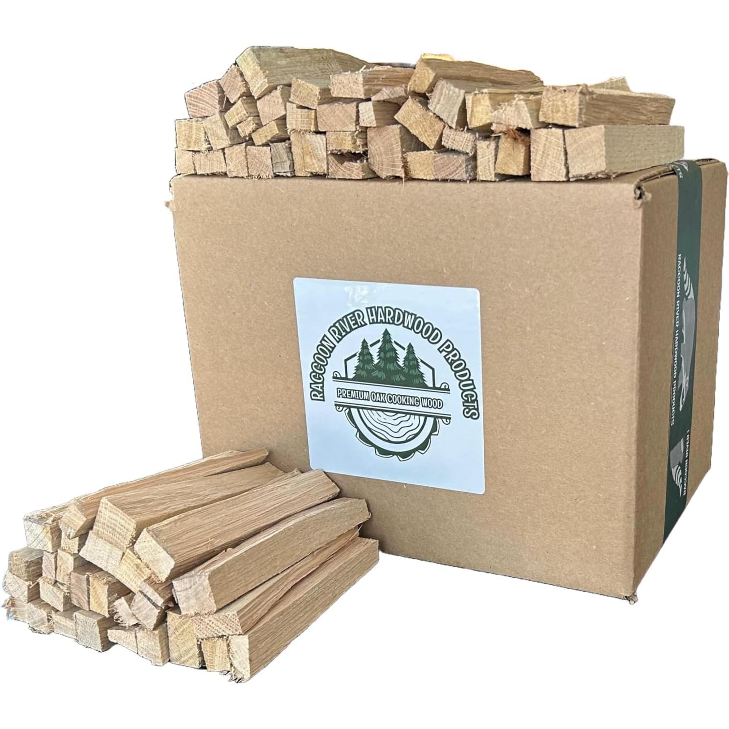 Troncos de Madera de Roble Raccoon River 6" para Pizza