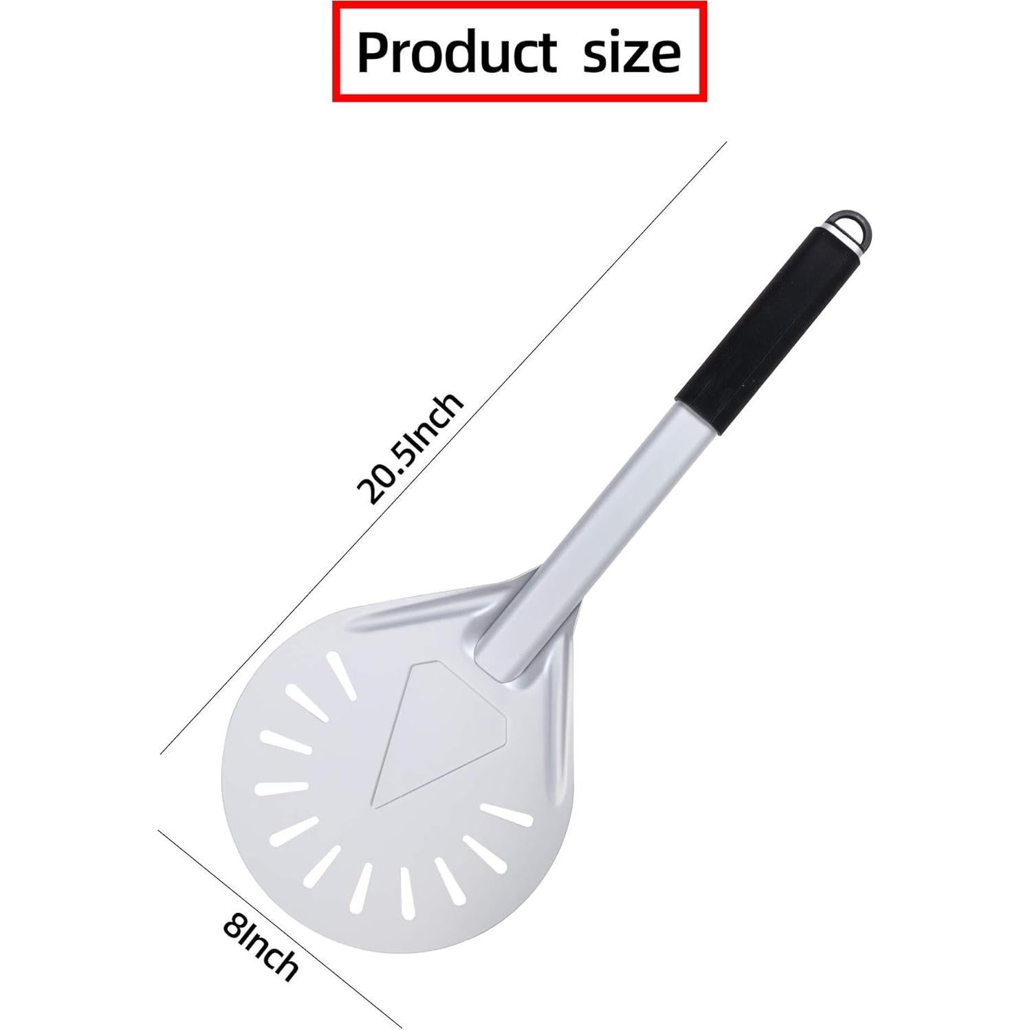 Paleta para Pizza Giratoria LRUI 20.32 cm Aluminio Premium