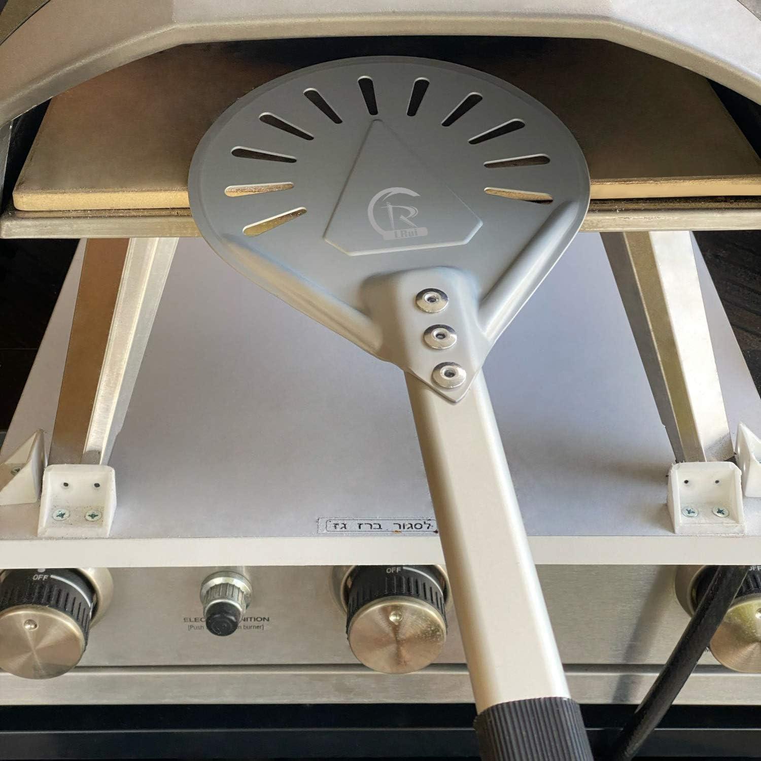 Paleta para Pizza Giratoria LRUI 20.32 cm Aluminio Premium