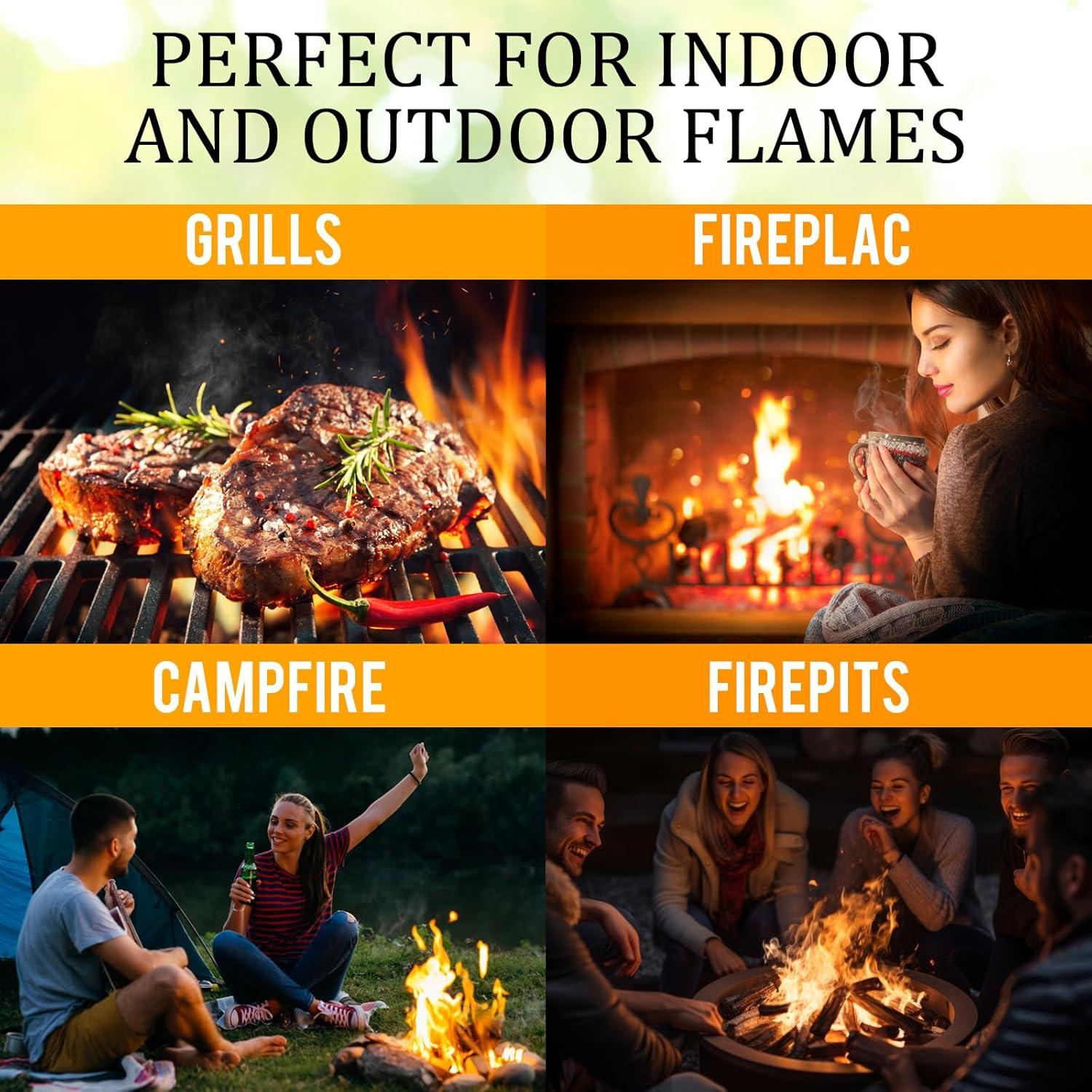 Leña Mini Premium WIFER 4.54 kg para Estufas y BBQ