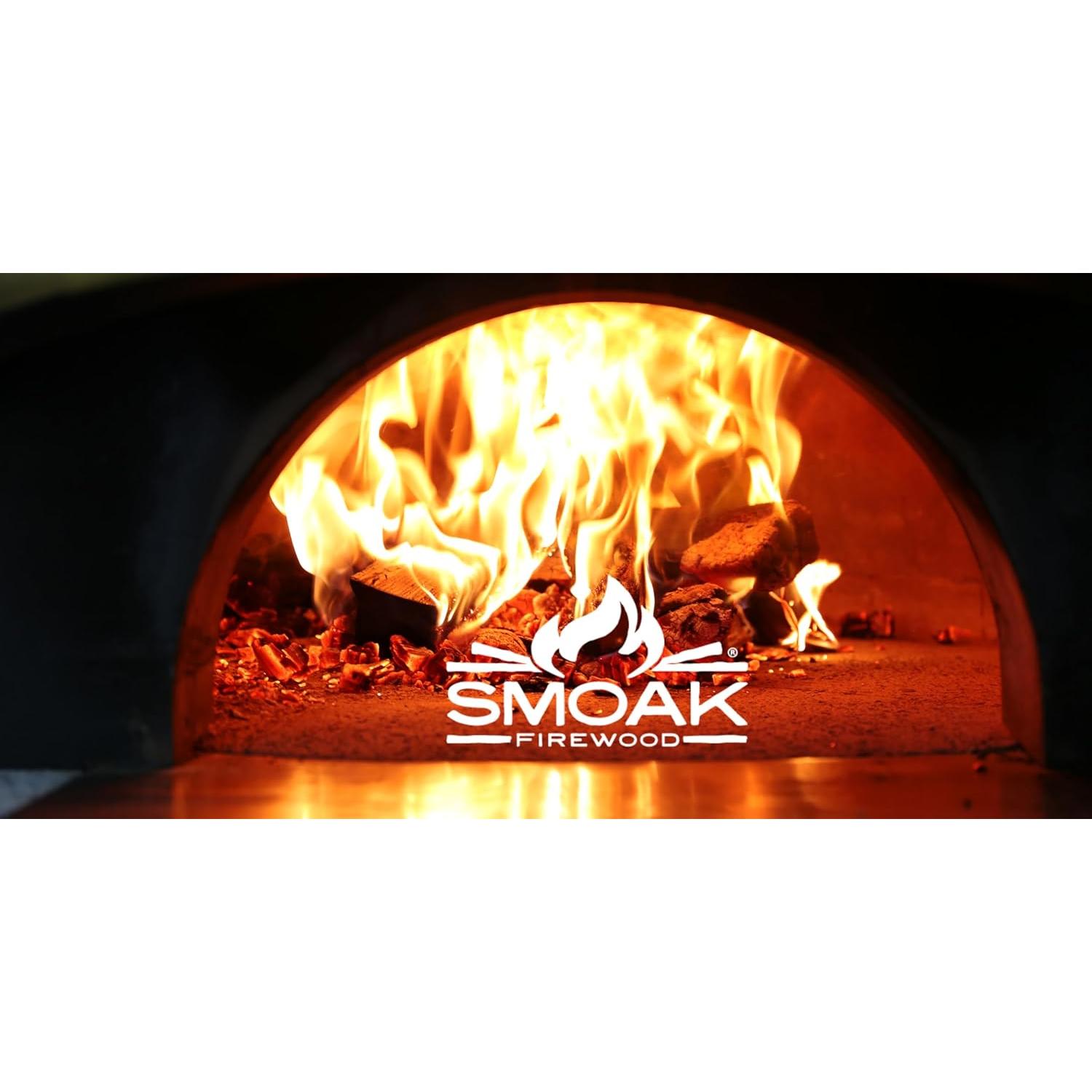 Madera para Horno de Pizza Smoak - Roble Rojo 5-6in Certificada USDA