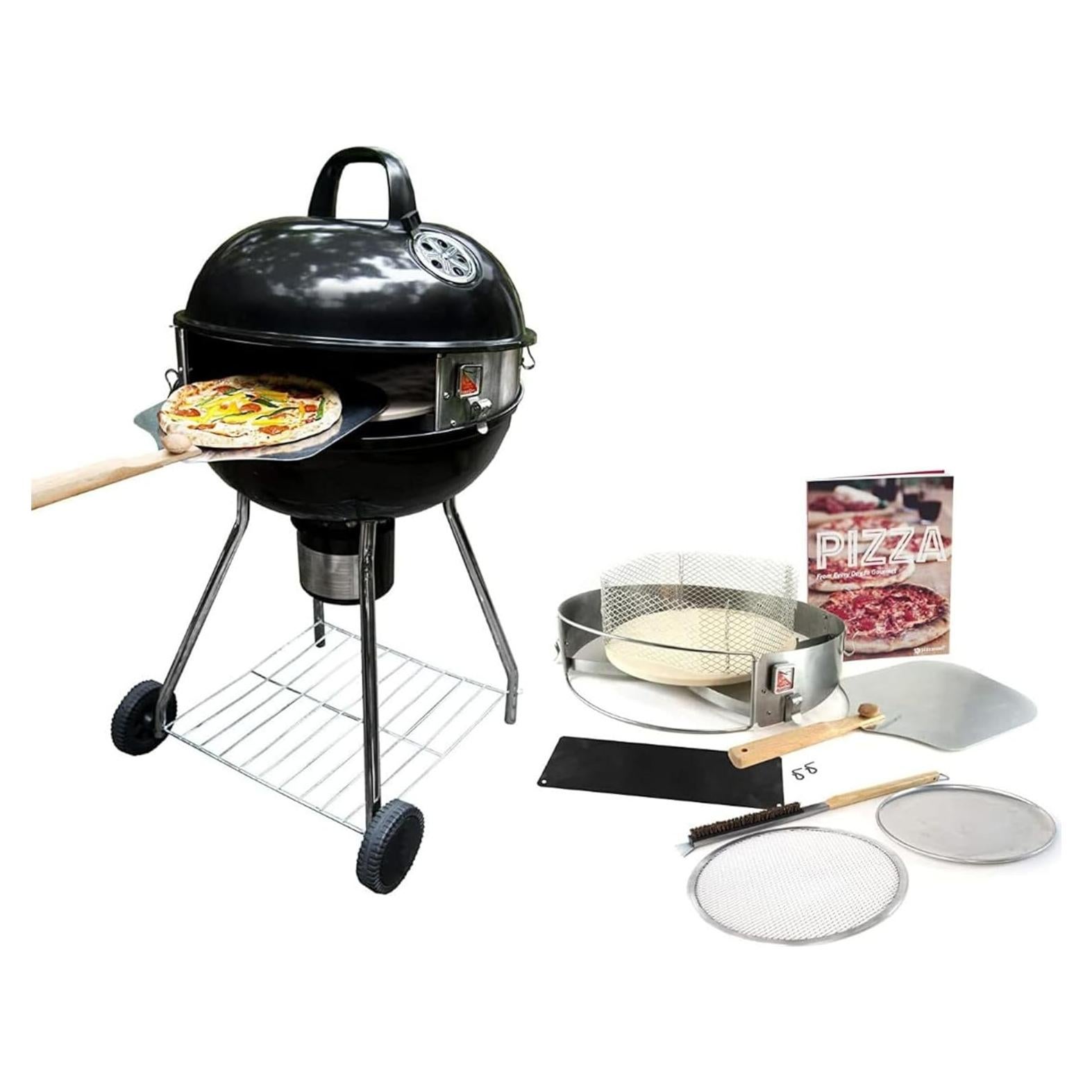 Kit de PizzaQue Deluxe para Parrillas Kettle 18" y 22.5"